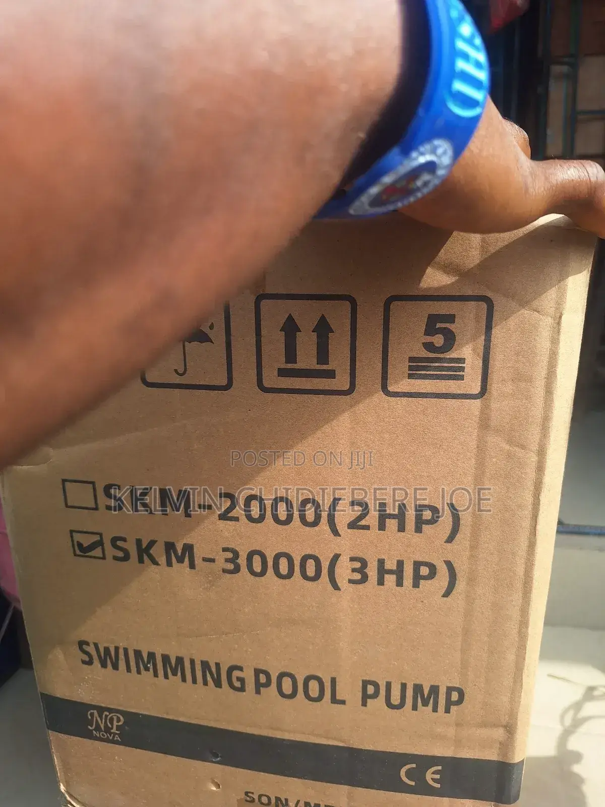 3hp Nova Swimming Pool Pump – 2" X 2" High-Flow Circulation Pump