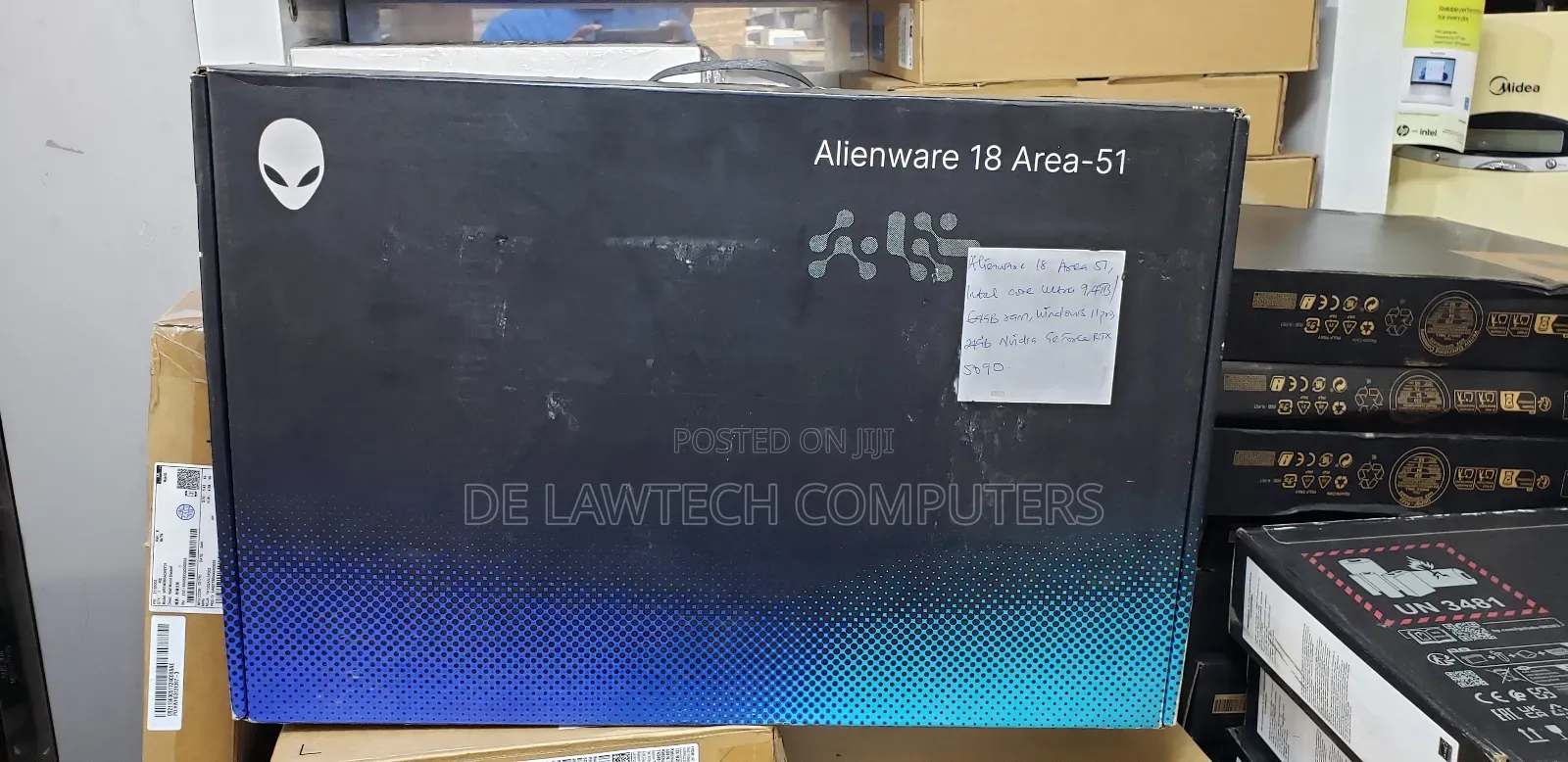 New Laptop Dell Alienware 18 Area-51 64GB Intel Core Ultra 9 SSD 4T