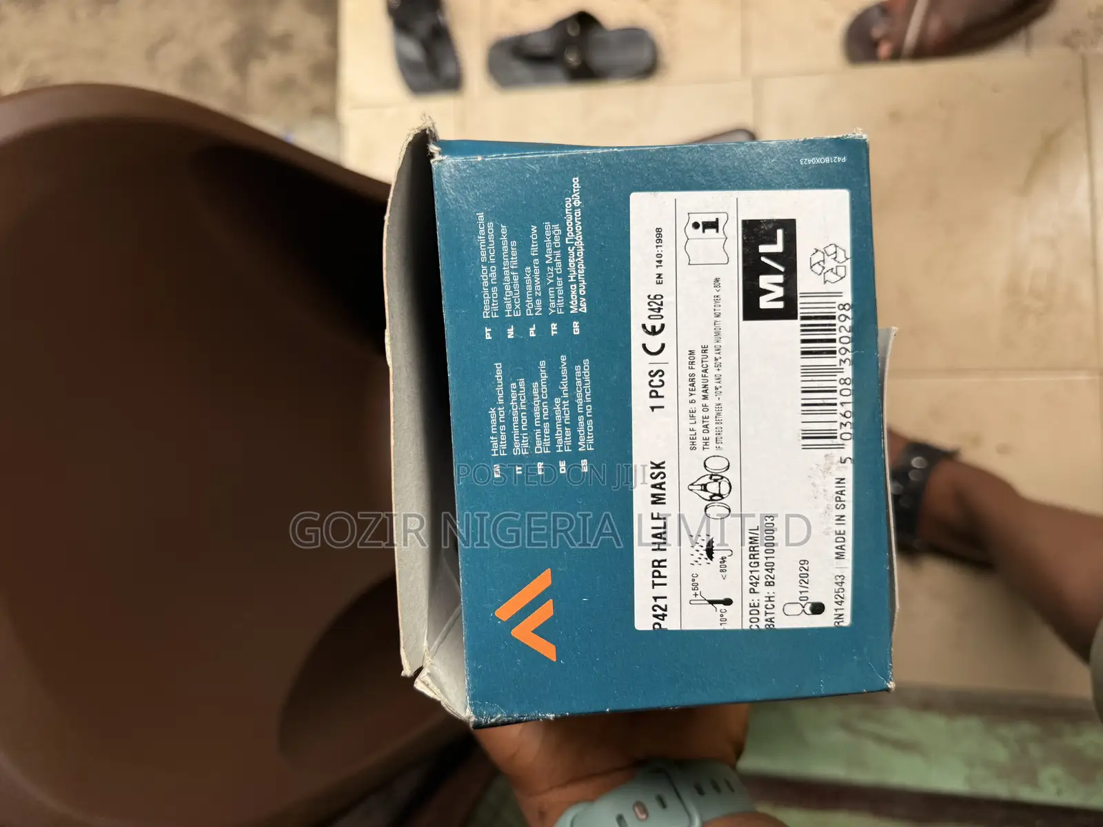 Portwest Tpr Half Mask/Respirator