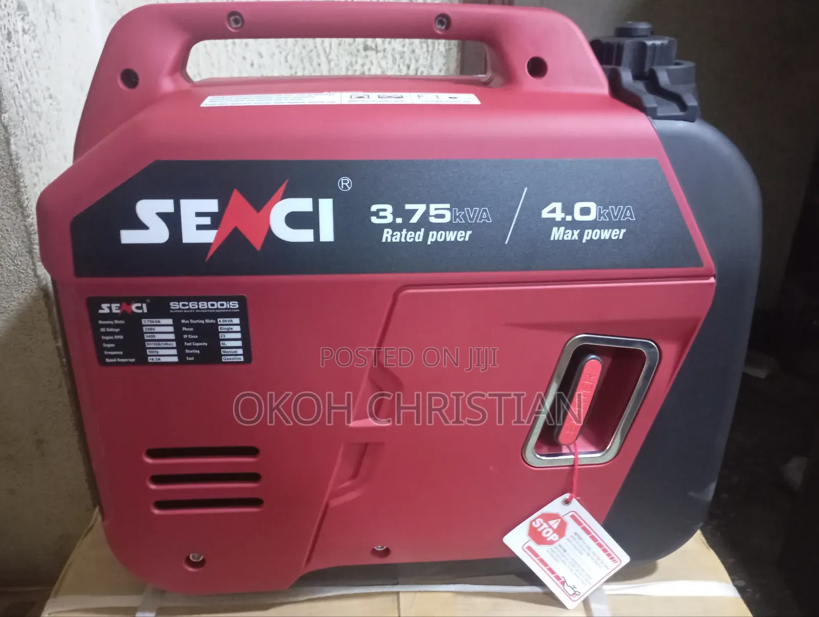 Senci Inverter Generator 4.0kva
