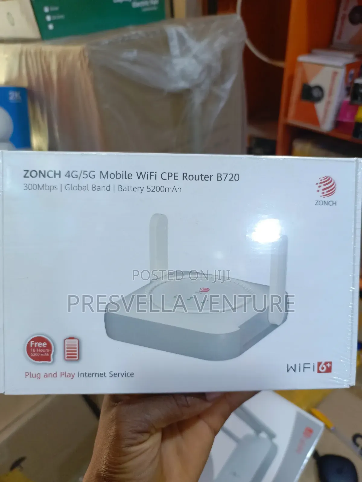 Zonch 4g 5g Mobile Wifi Cpe Router B720