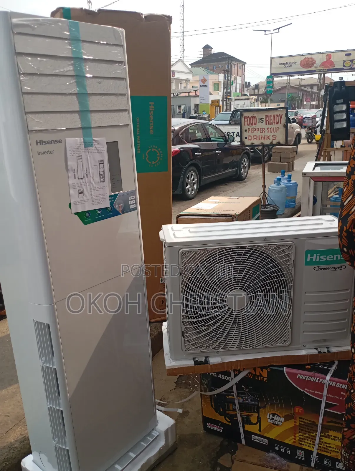 Hisense 2hp Standing Unit Inverter Air Condition