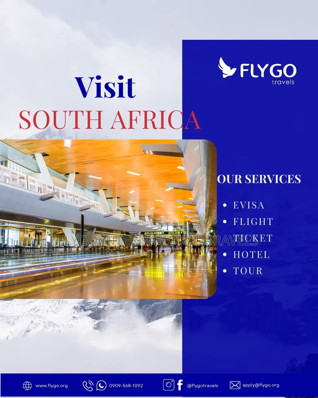 South Africa Visitor Visa 2025/2026 High Success Rate | Flygo Travels