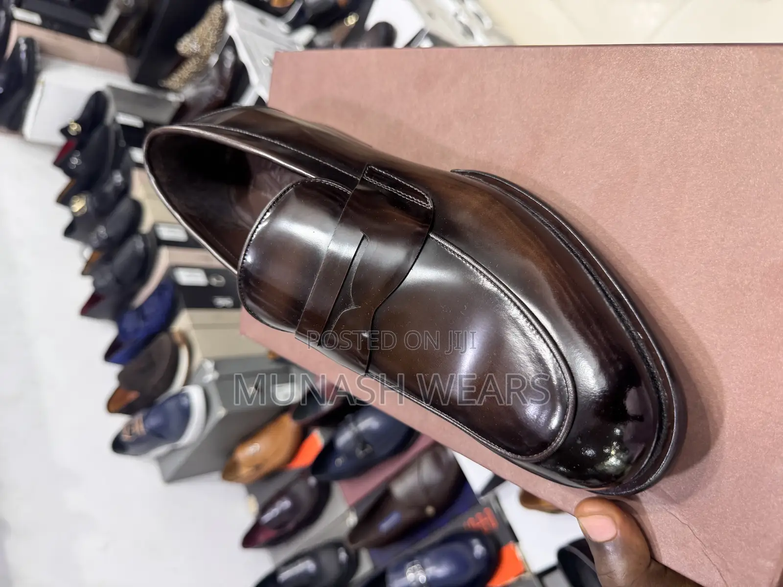 Italian Salvatore Feragamo Shoes For Men Brown 40-46