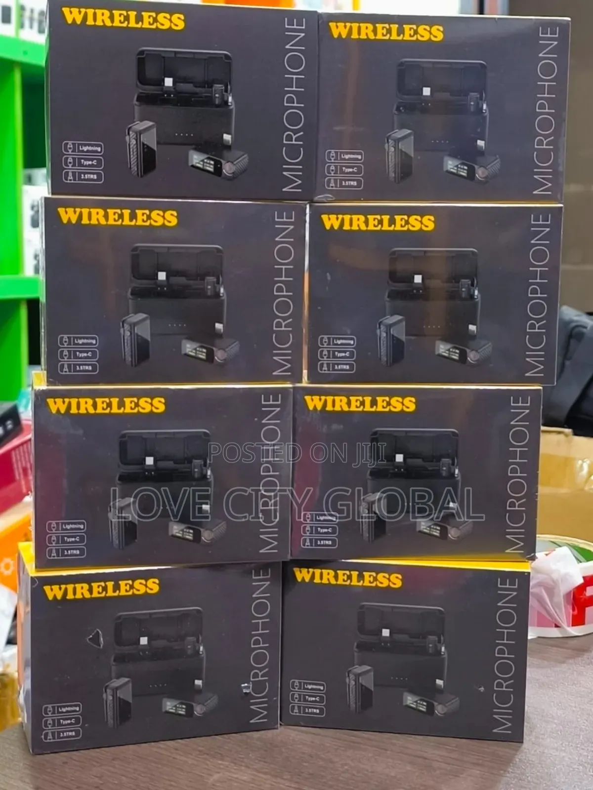 M15 Wireless 3in1 Microphone for Phone ,Camera Ai Anc Clip-on/Magnetic