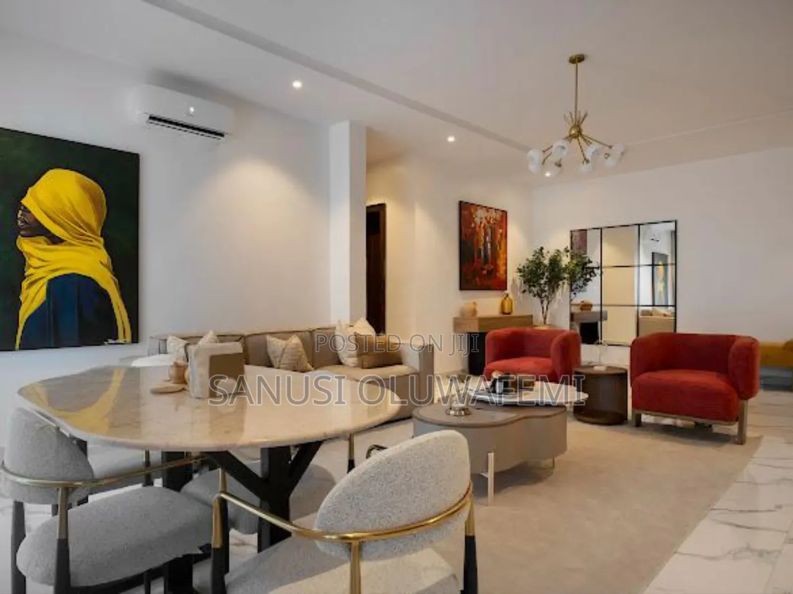 Furnished 2bdrm Block of Flats in Victoria Island for rent