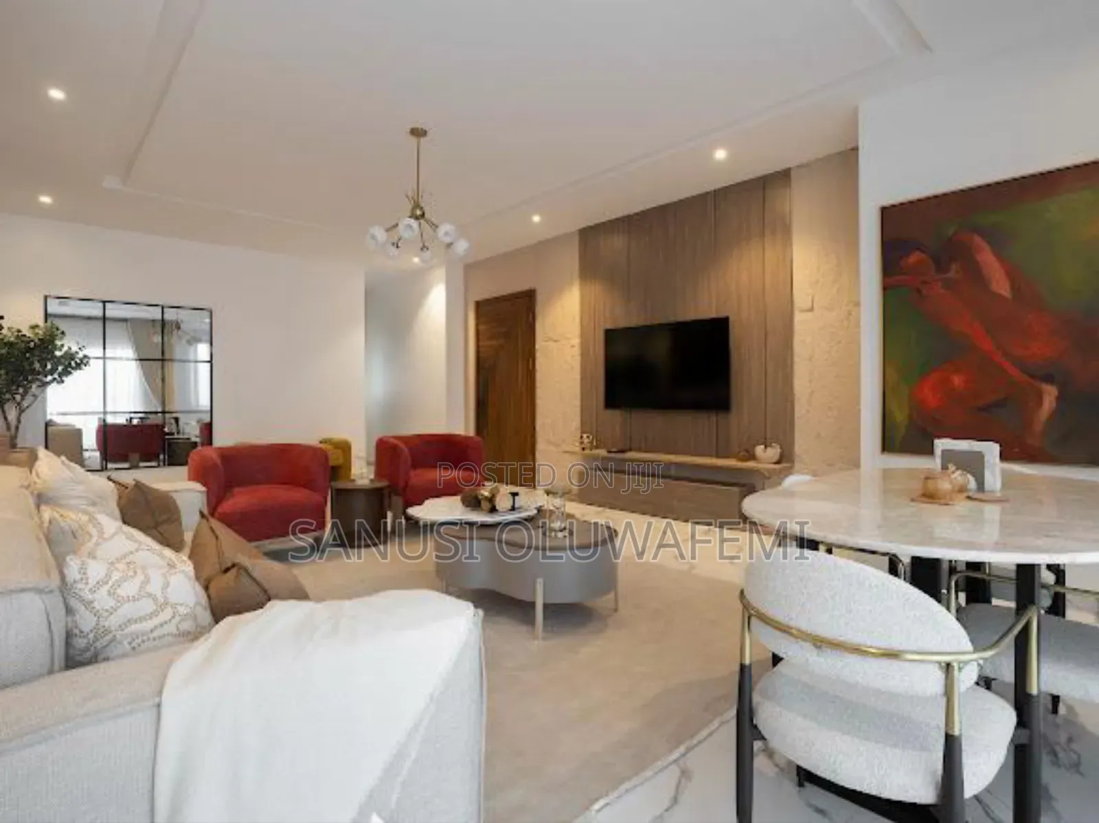 Furnished 2bdrm Block of Flats in Victoria Island for rent