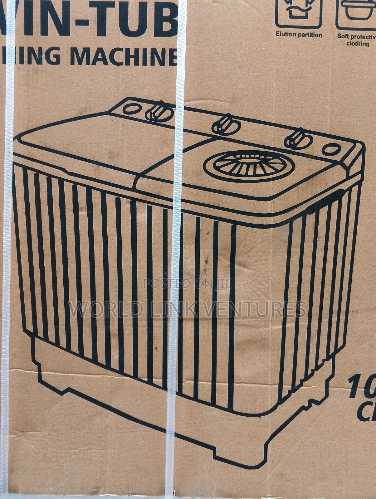 Snowsea Twin Tub Washing Machine 8kg Wishing Capacity