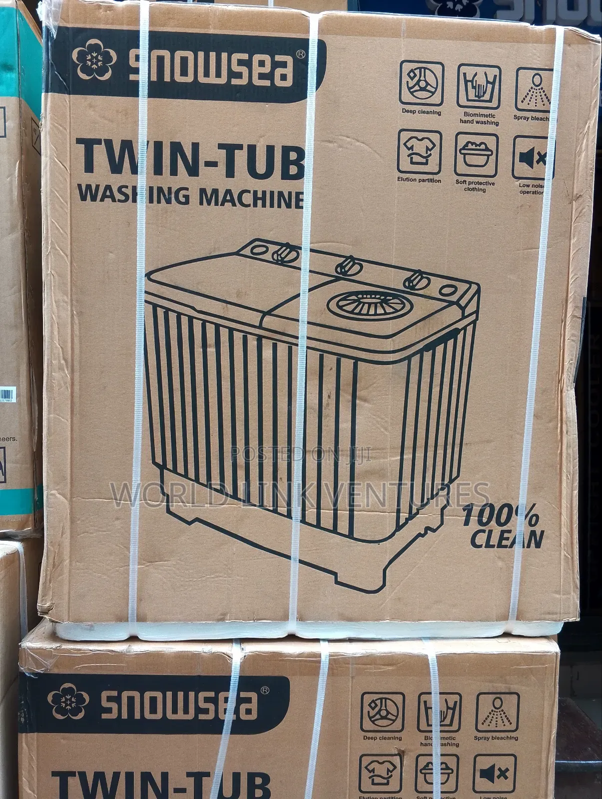 Snowsea Twin Tub Washing Machine 8kg Wishing Capacity