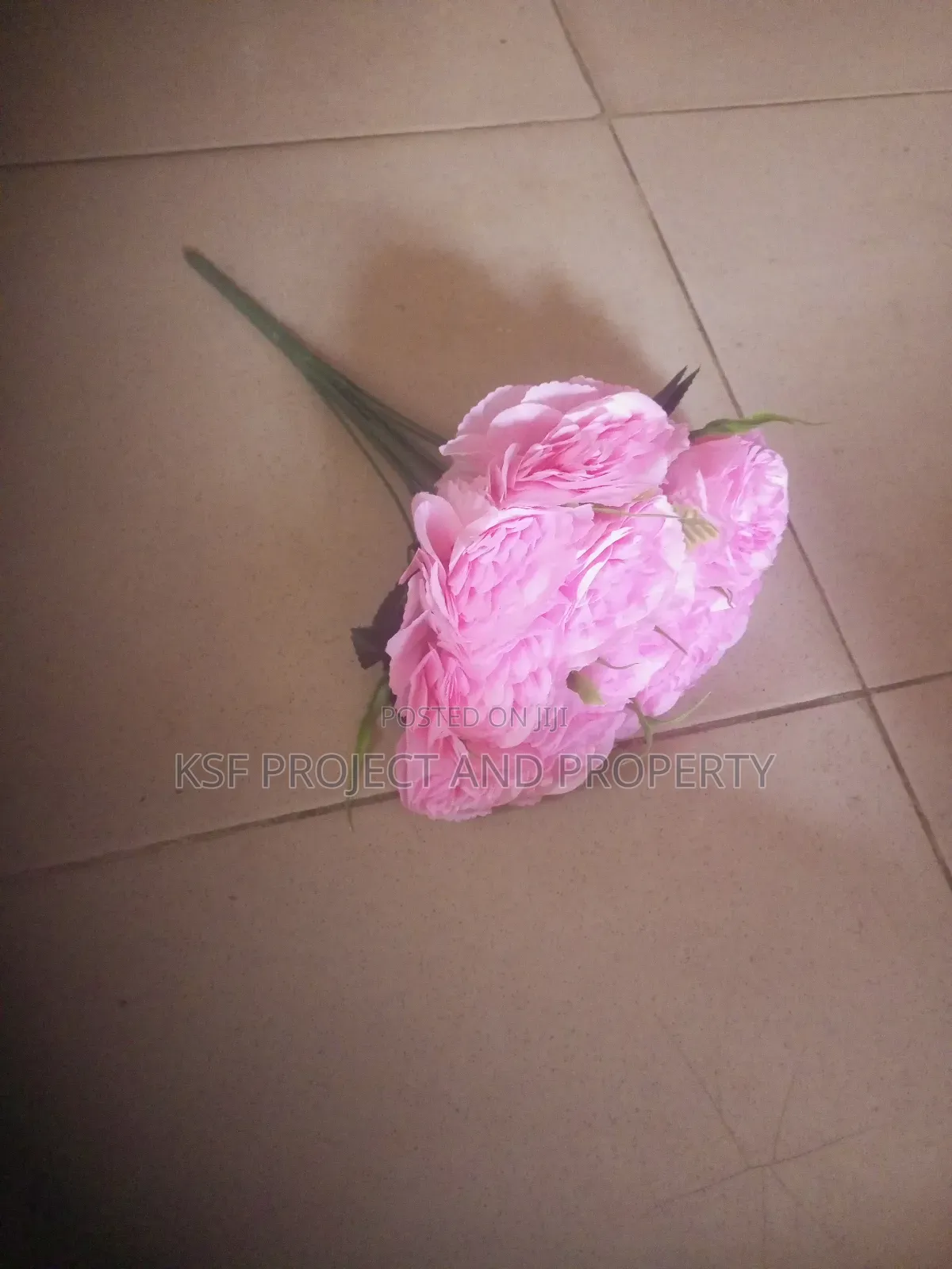 Pink 12 Headed Roses Flower