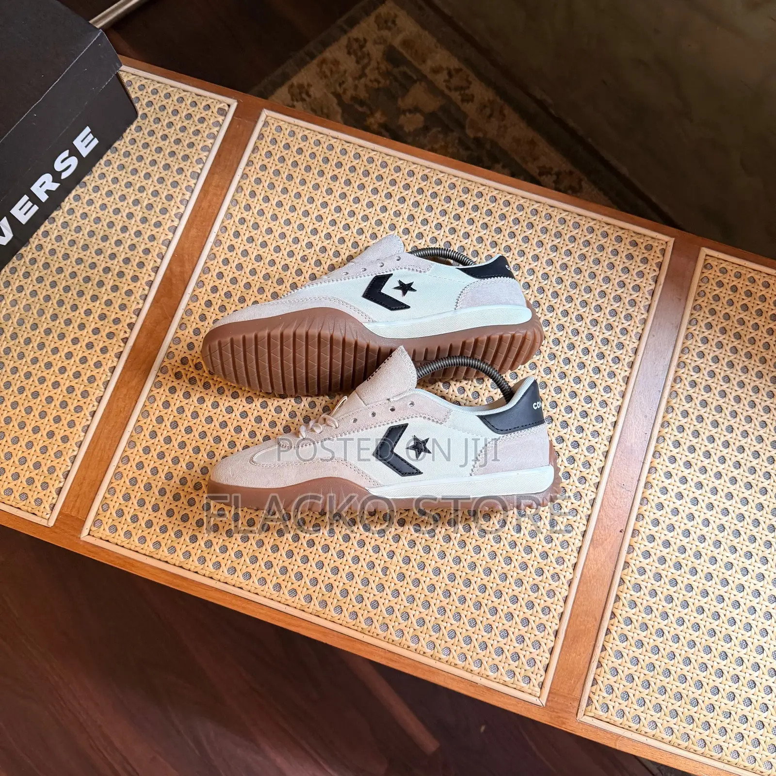 Original Converse Run Star Hike White Egret Gum Sneakers