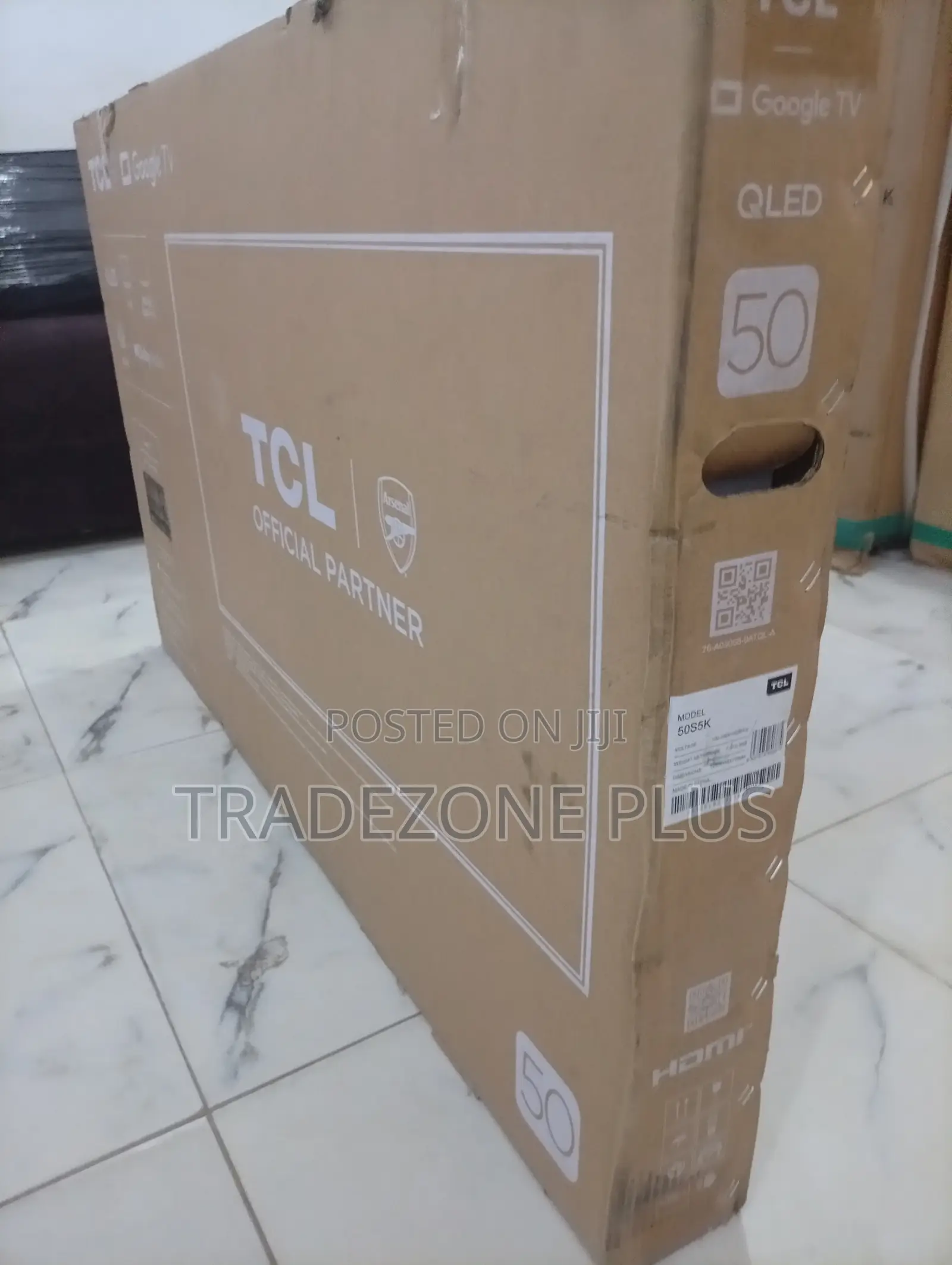 TCL 50” Smart Android Tv – Uhd Hdr, Built-in Apps,