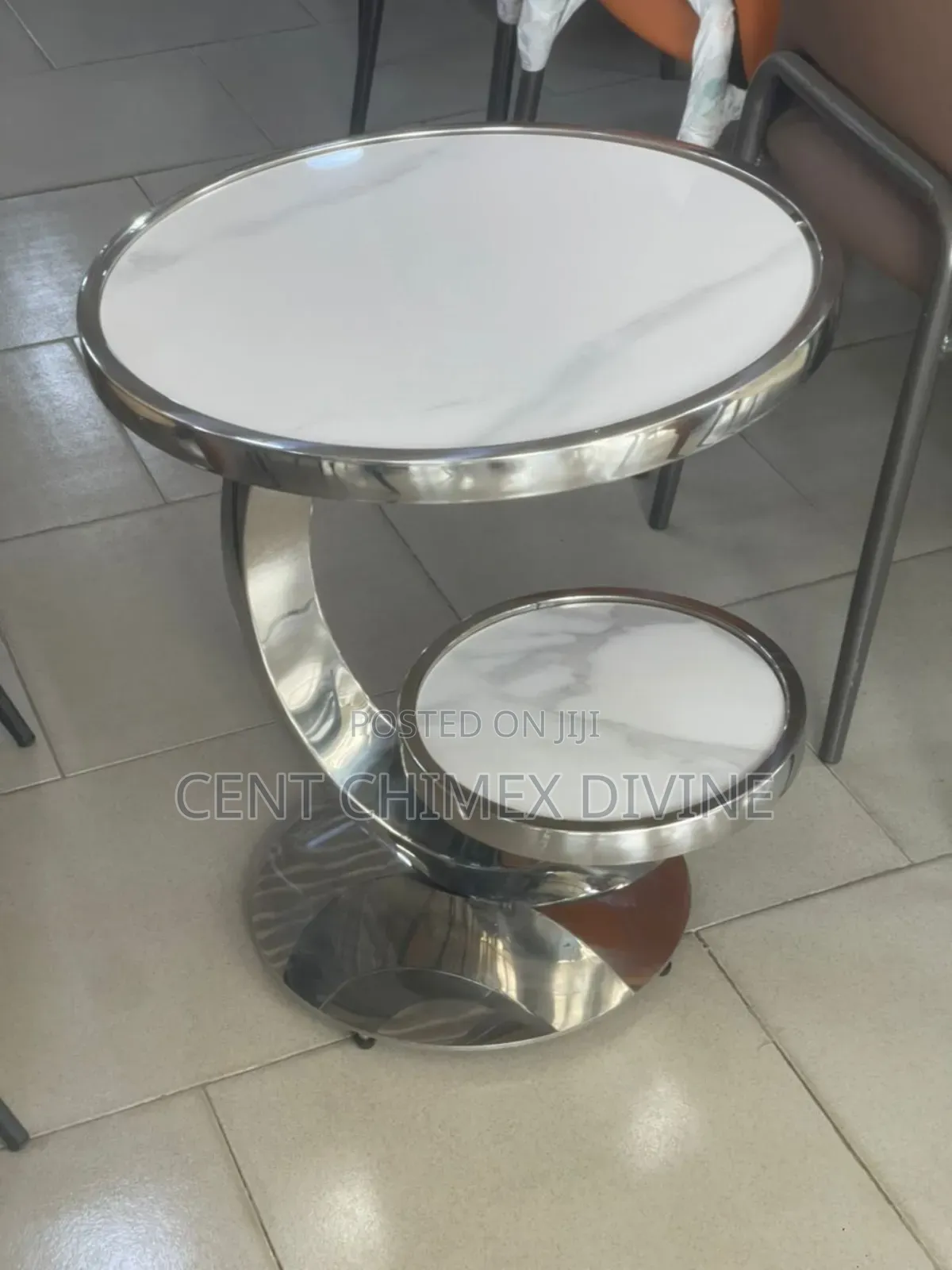 Stainless Side Stool
