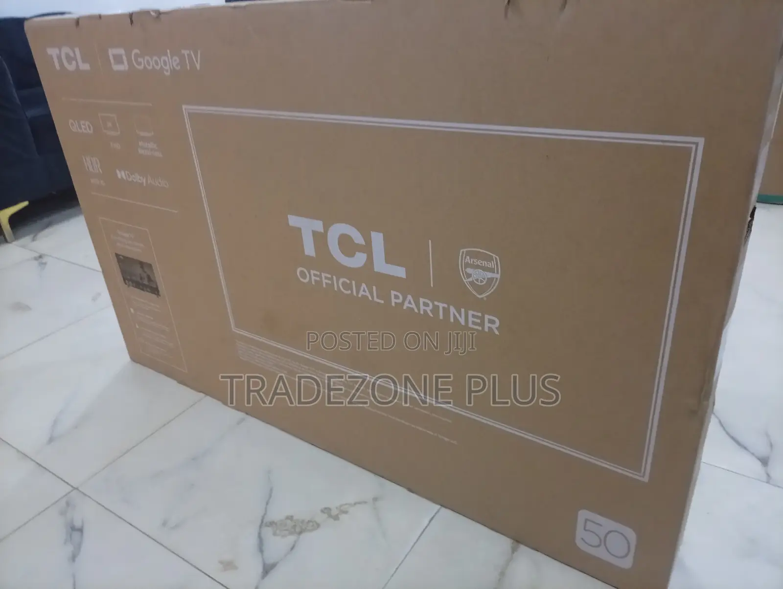 TCL 50” Ultra Hd Led Smart Tv – Powerful Sound Sharp Resolution
