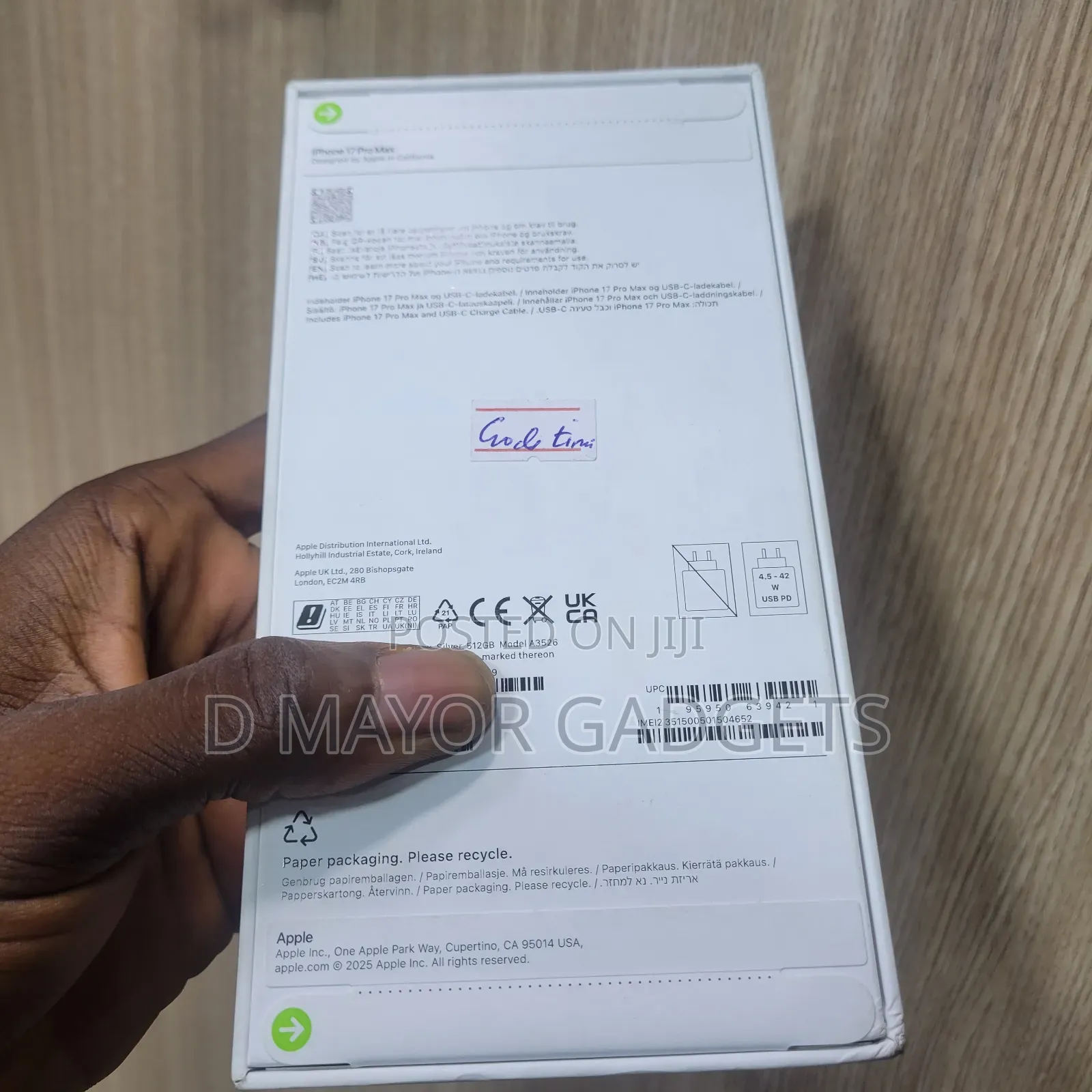 New Apple iPhone 17 Pro Max 512 GB