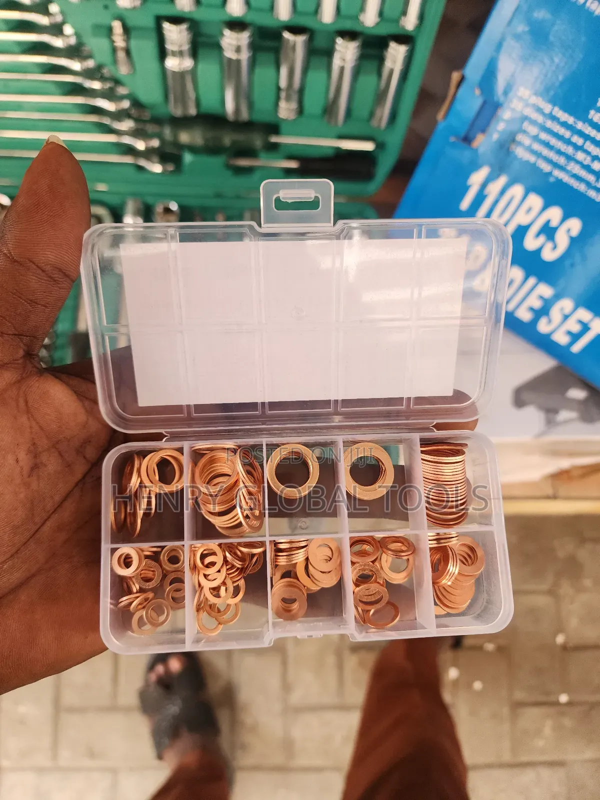 200pcs Copper Washer Repair Kits