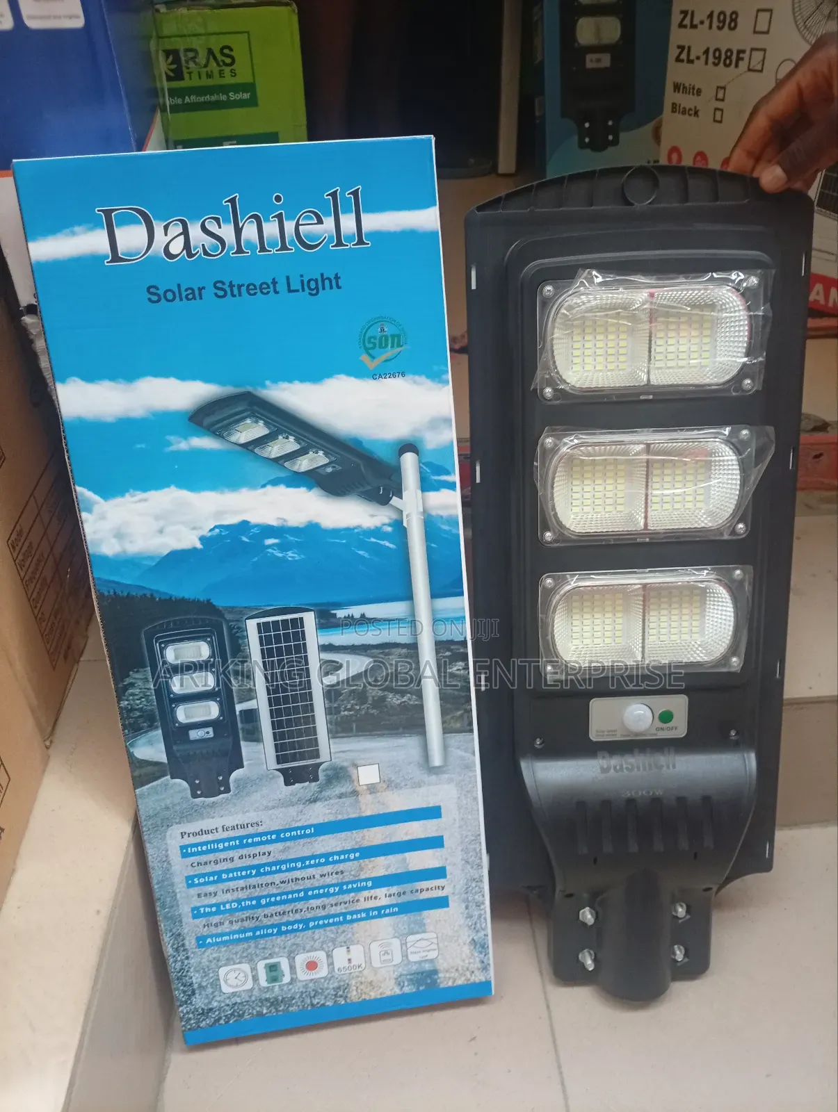 All in One 300w Solar Street Lights.
