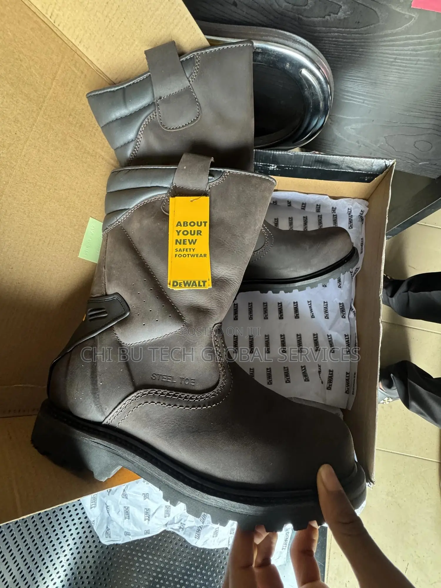 Dewalt Brown Rigger Safety Boots