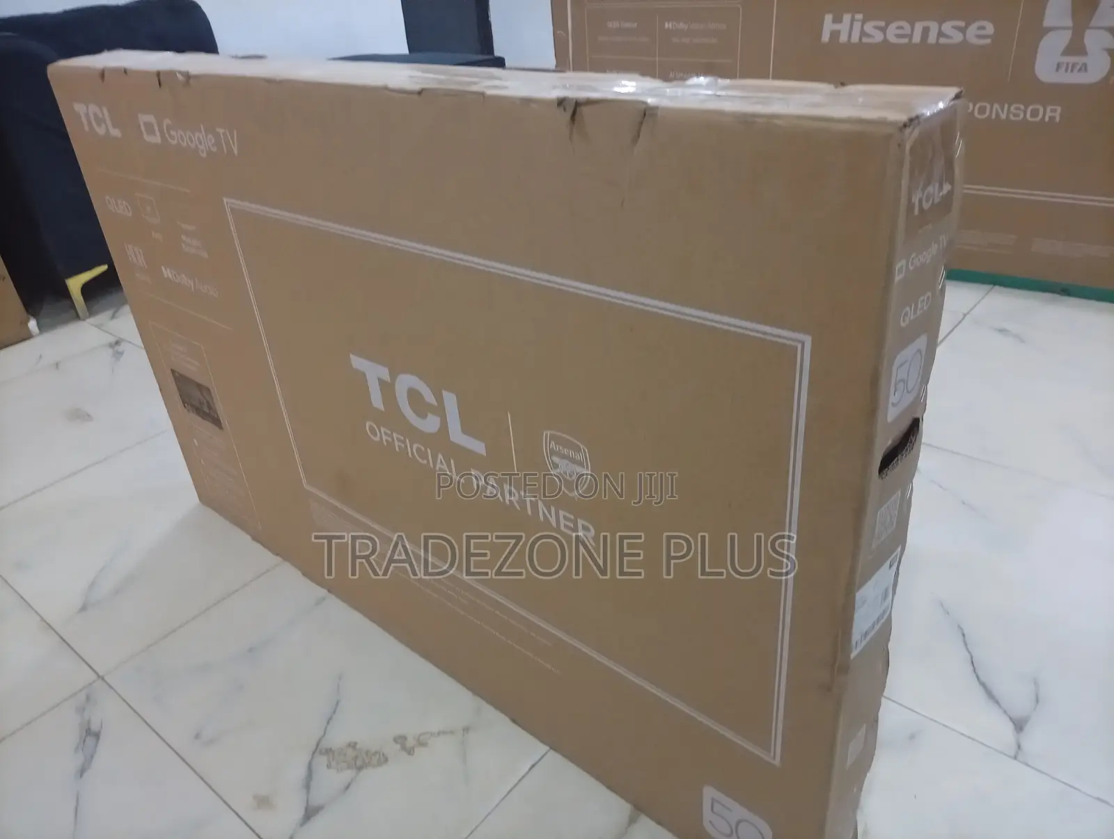 TCL 50-Inch Android Smart Tv – HDR Display, Wifi + Bluetooth