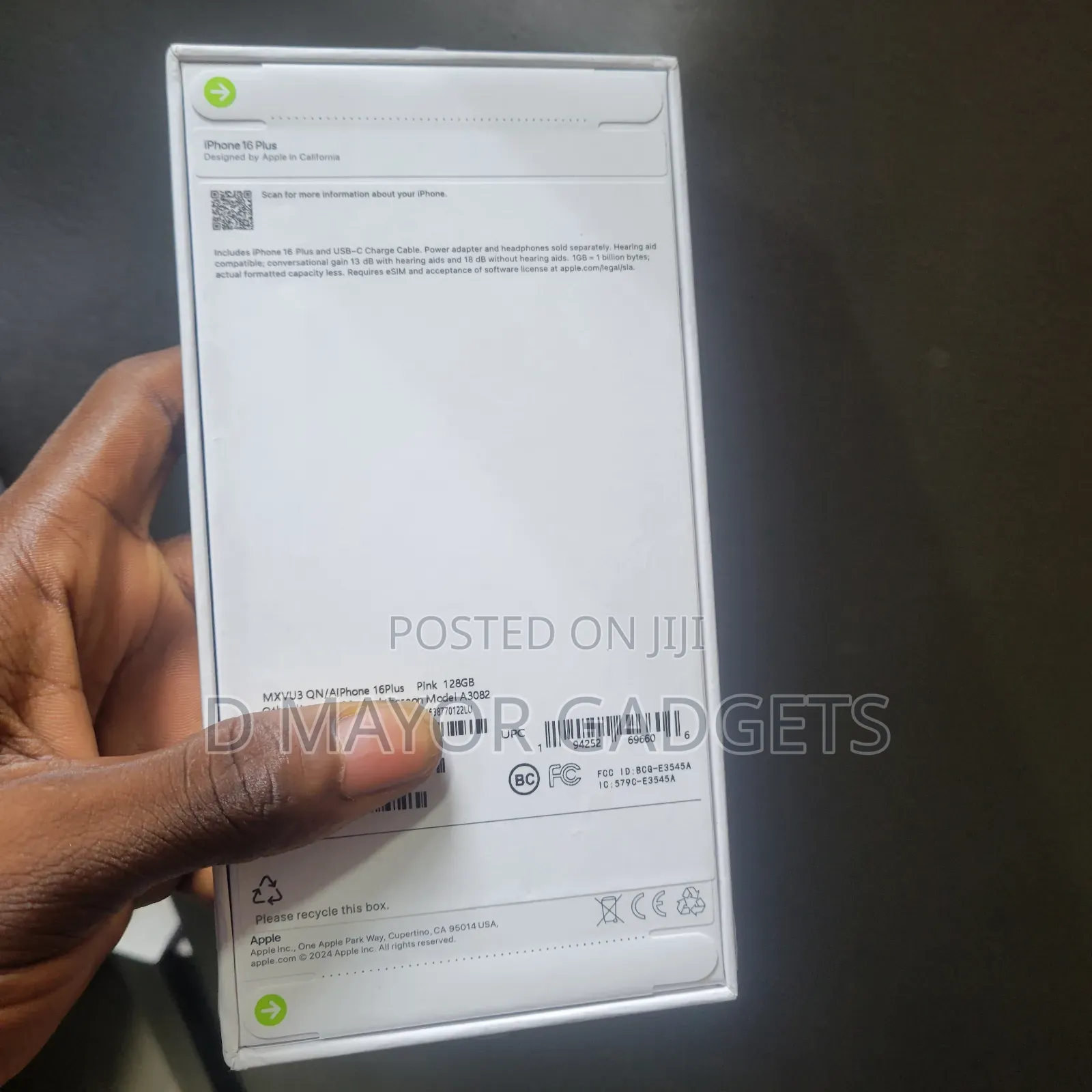 New Apple iPhone 16 Plus 256 GB
