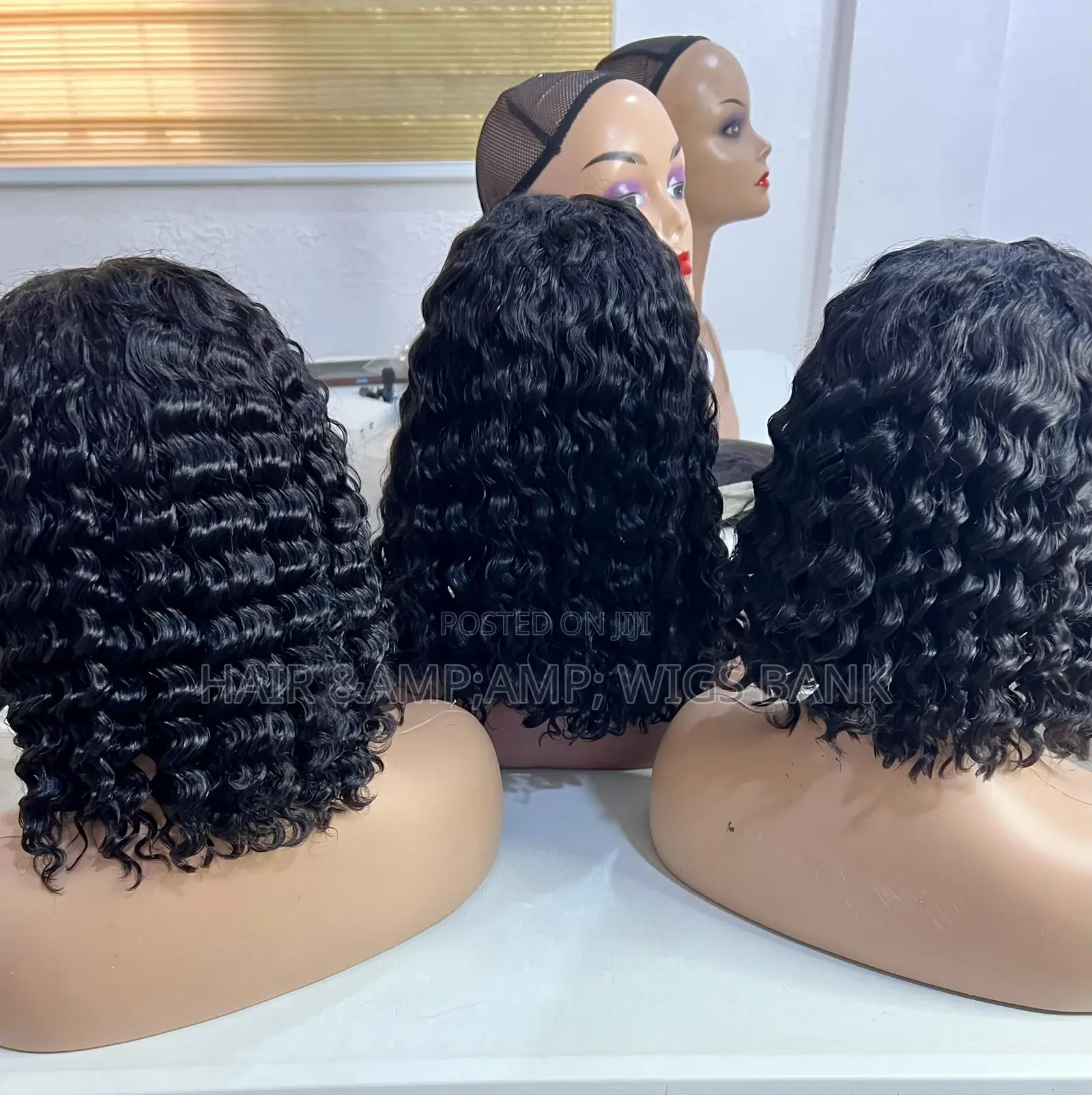 T-Frontal Deep Wave Wig  Human Hair