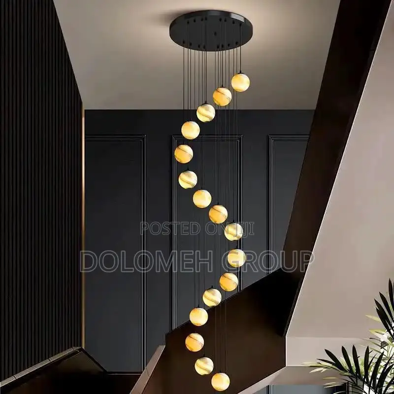 Nordic Frosted Chandelier