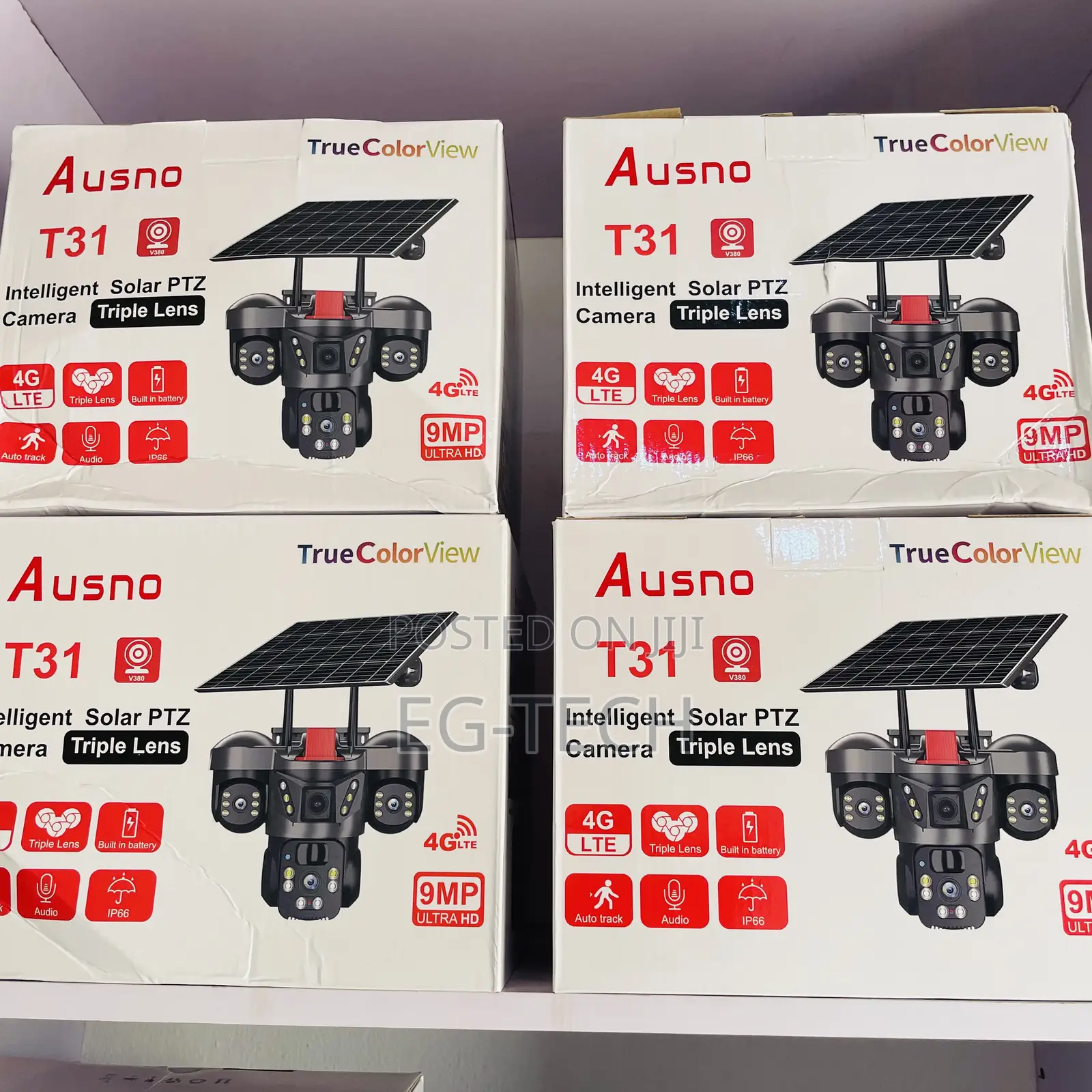3 Lens CCTV Camera (Payment on Delivery )