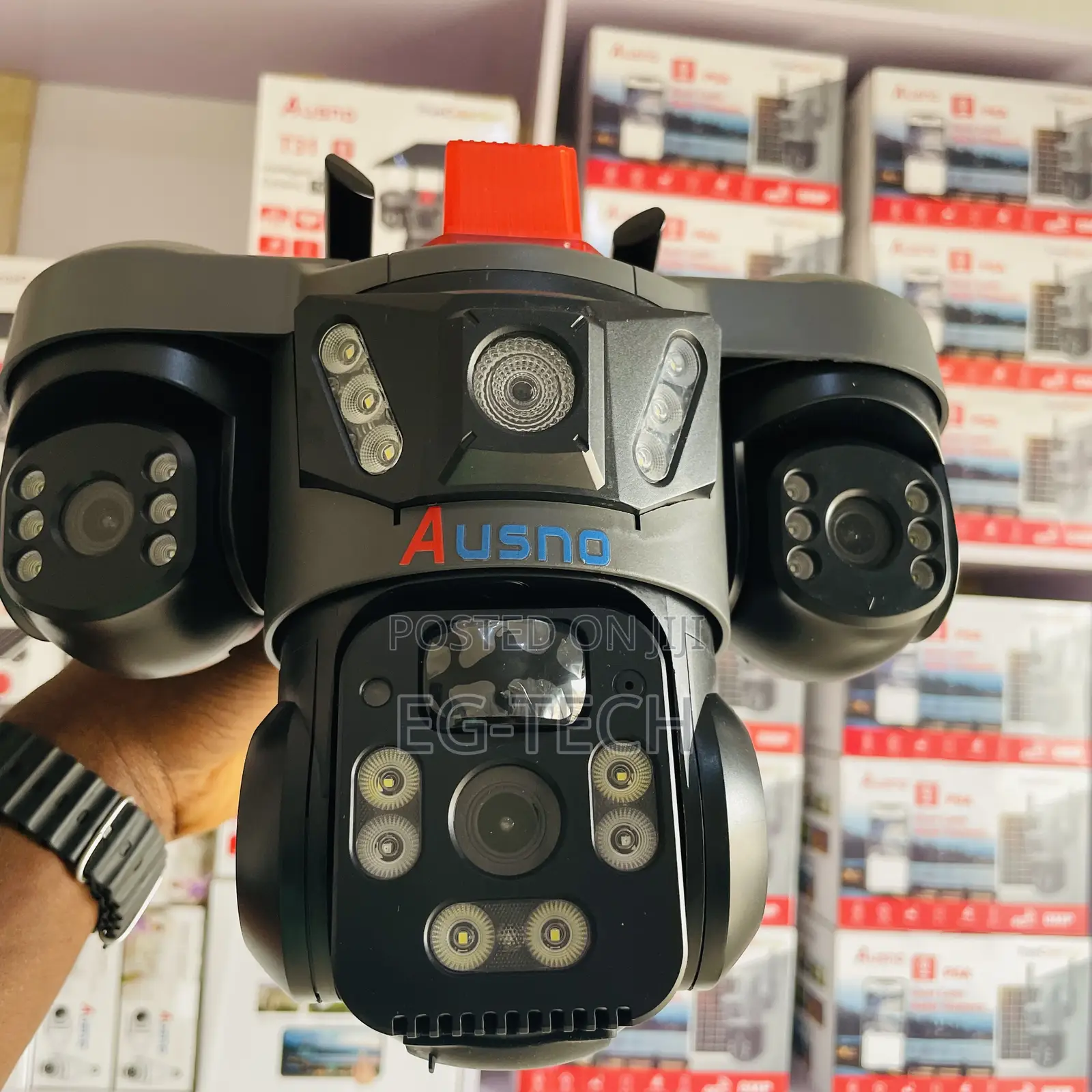 3 Lens CCTV Camera (Payment on Delivery )