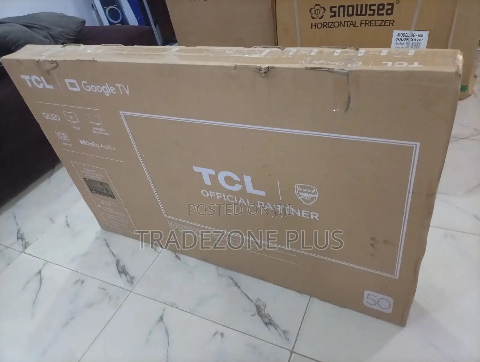 TCL 50” Smart Tv HDR – Ultra Slim Frame, Cinema Sound Quality