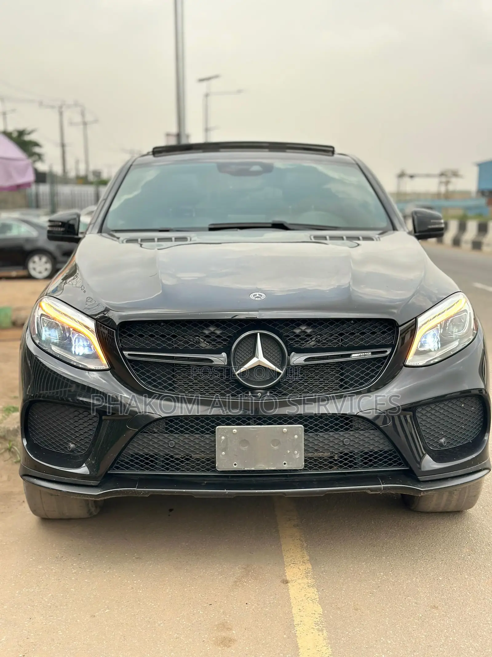 Mercedes-Benz GLE-Class AMG GLE 43 4MATIC 2018 Black