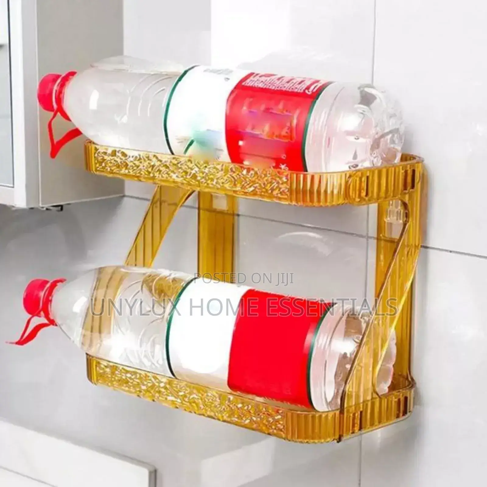 2 Tier Vanity Tray Wall Mounted Makeup/Bathroom Shelf