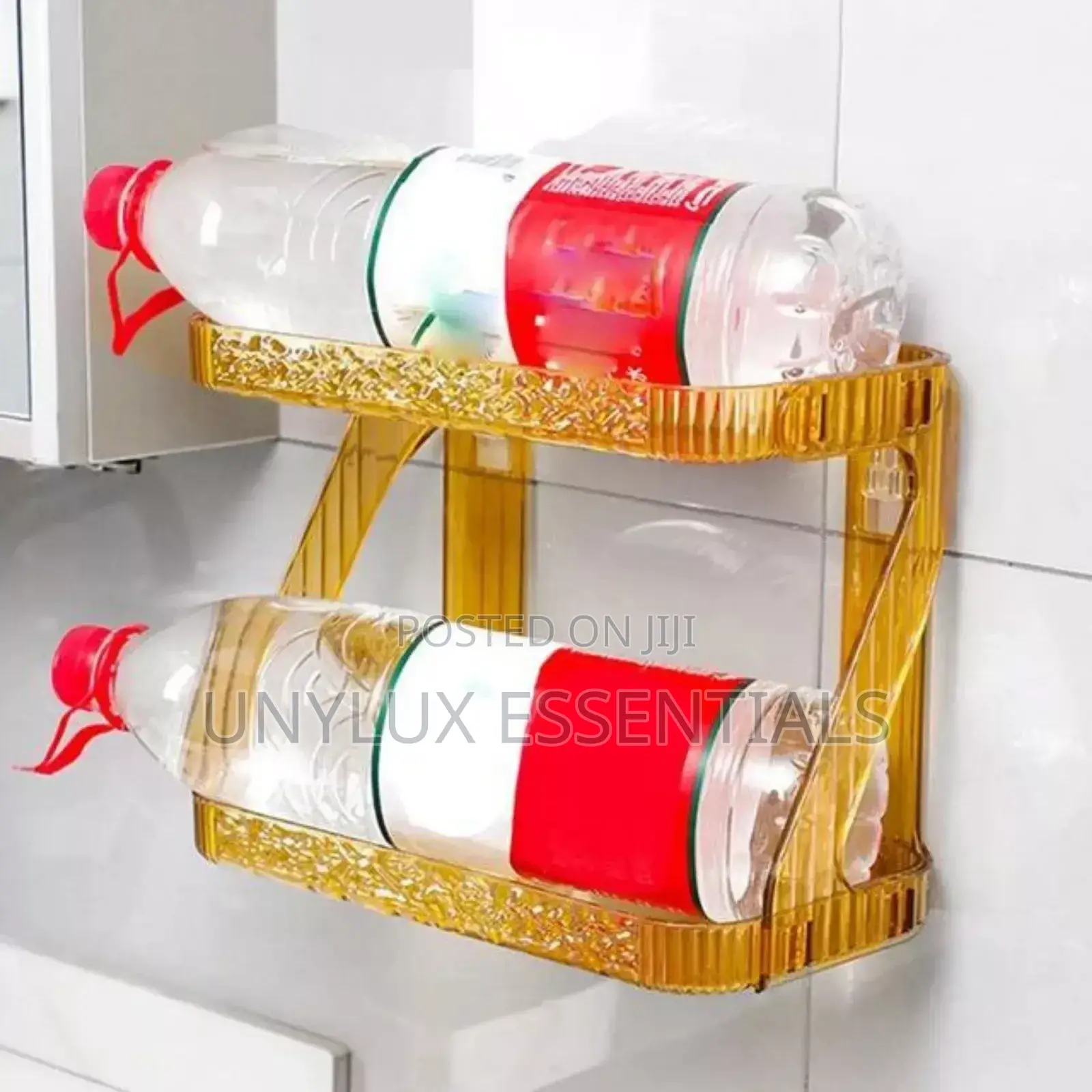 2 Tier Vanity Tray Wall Mounted Makeup/Bathroom Shelf