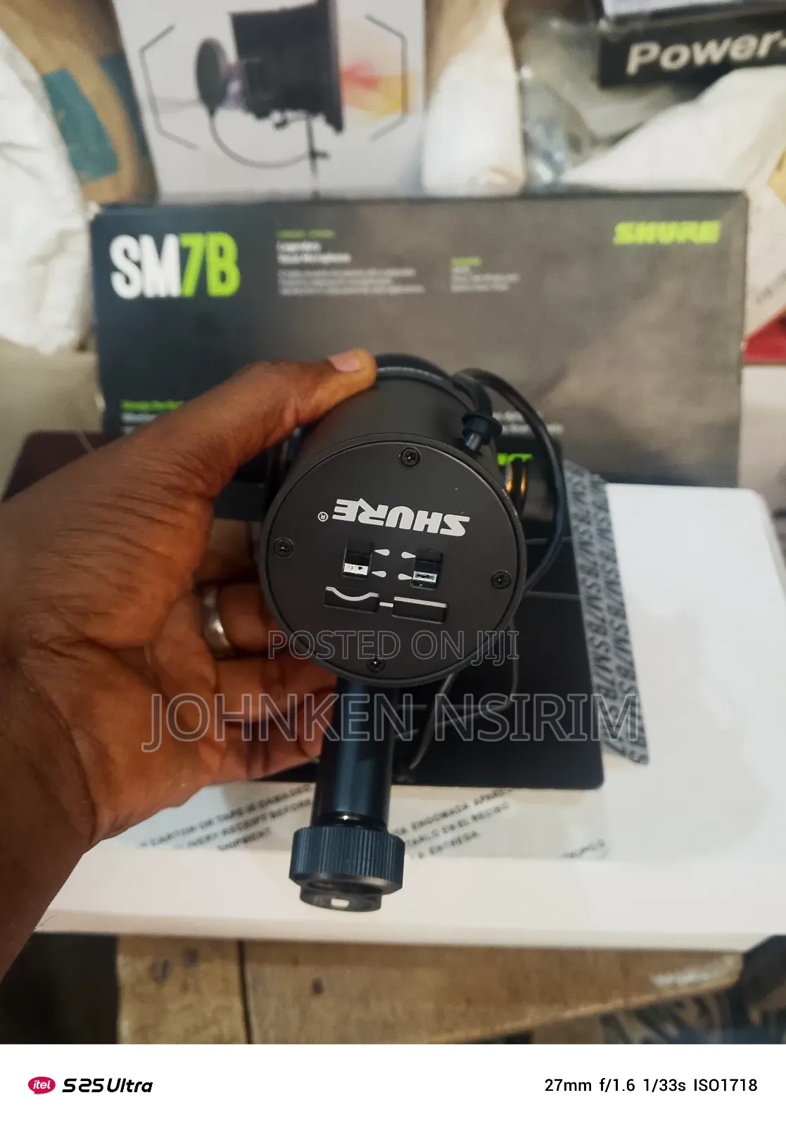 Shure Original Sm7b Studio Mic a Week Old Used