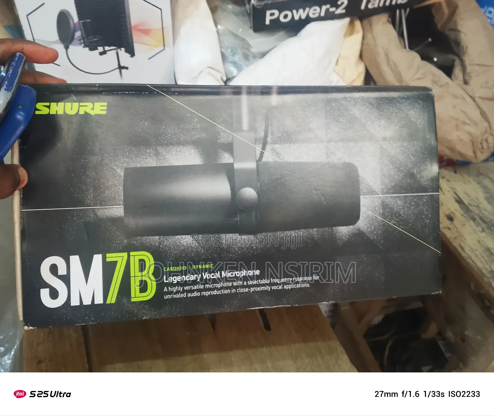 Shure Original Sm7b Studio Mic a Week Old Used