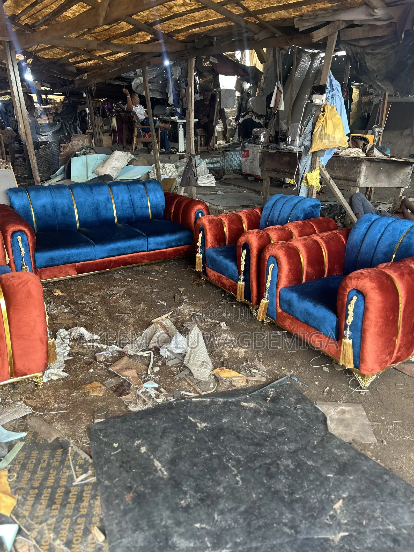 Brand New Complete 7 Seaters Sofa Chairs