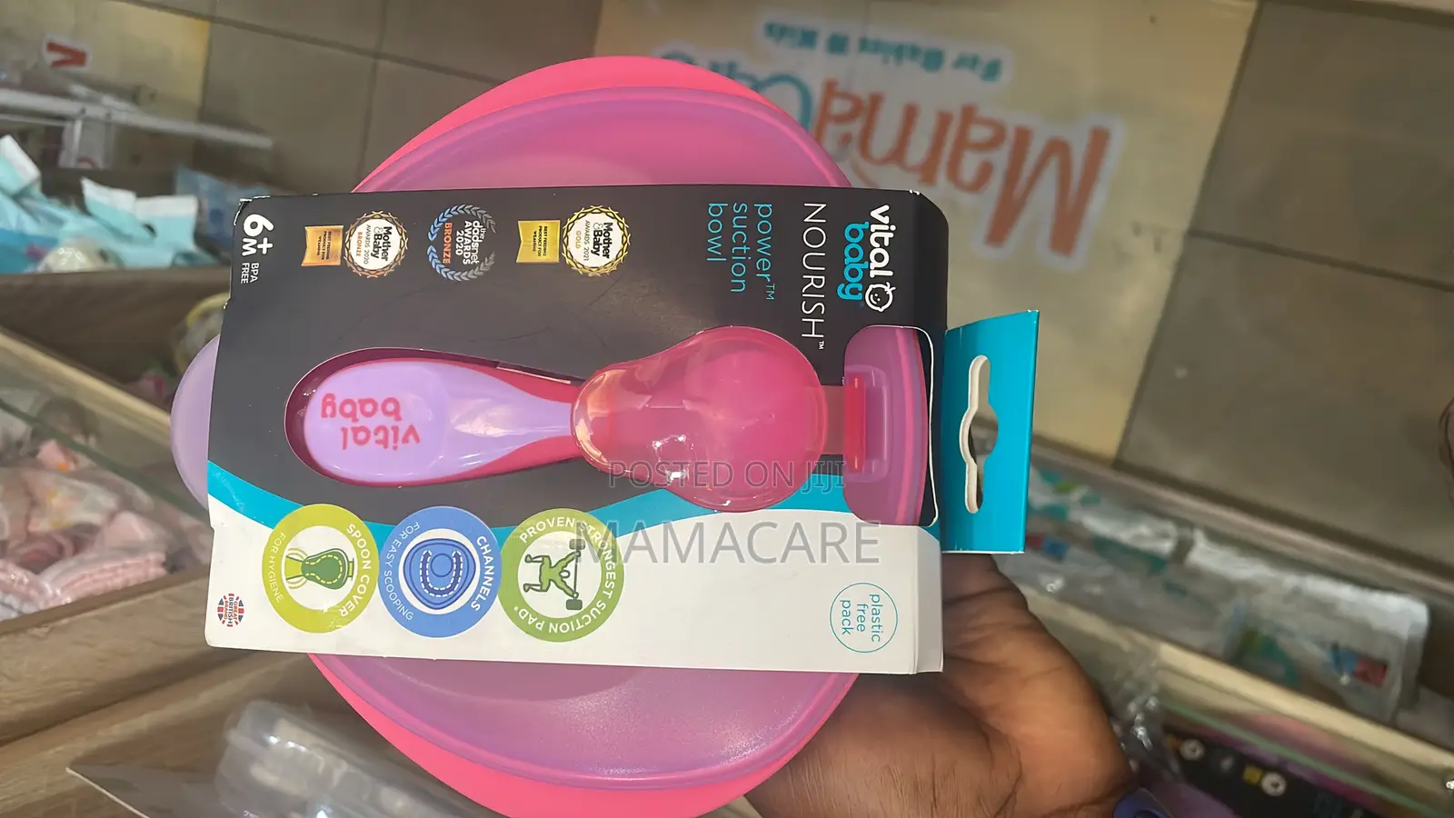 Nourish Power Suction Bowl 6m+