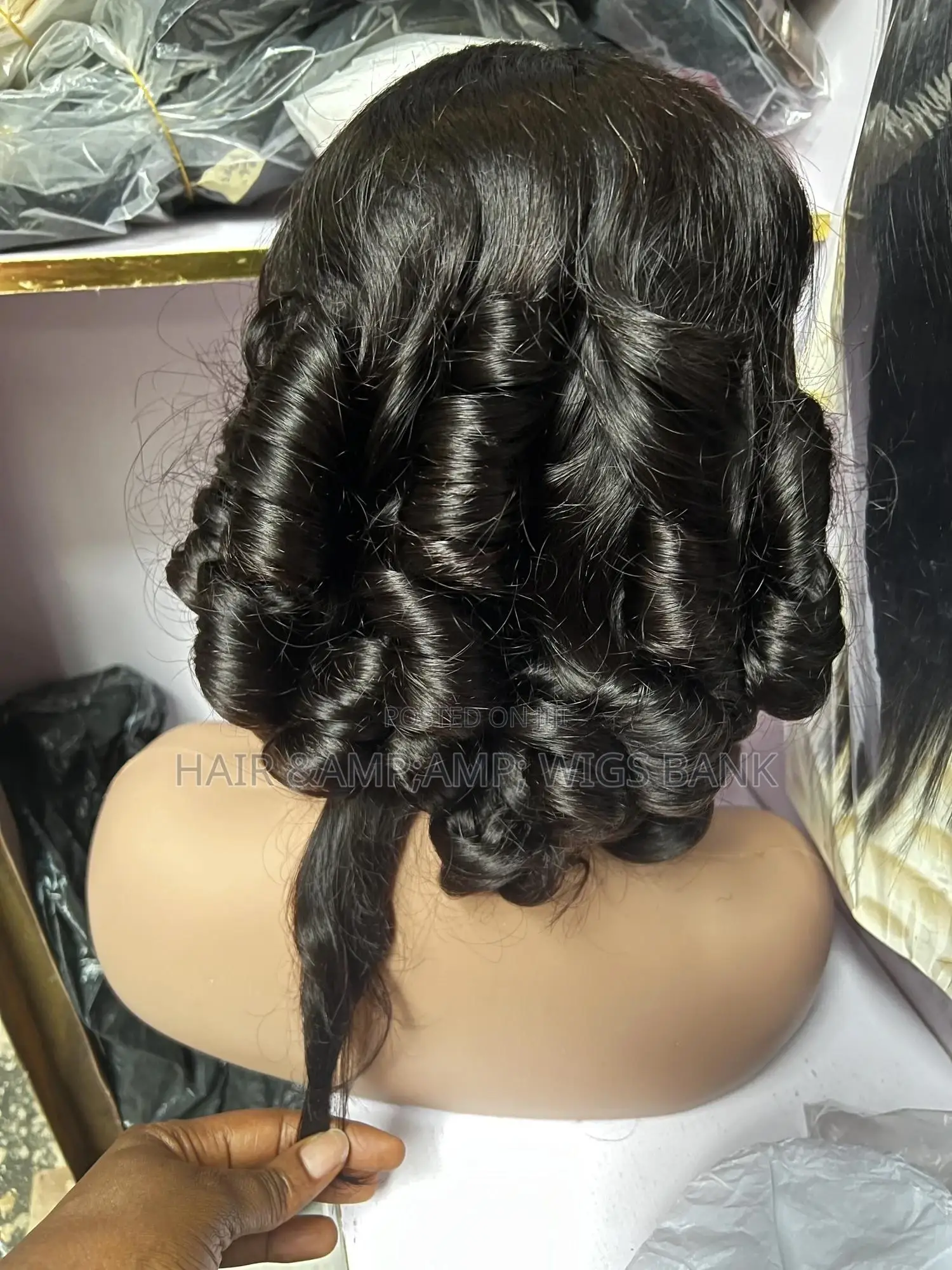 Super Double Drawn Bouncy Wg With 5by5 Closure