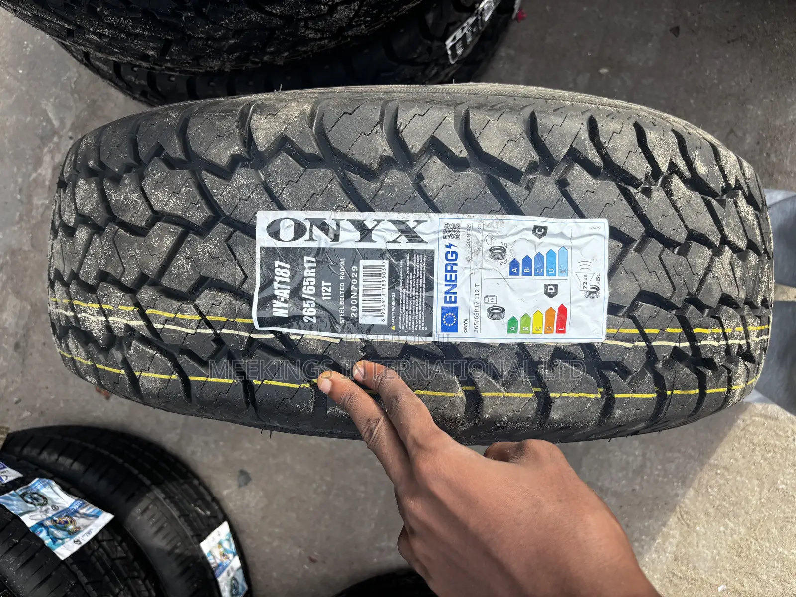 Brand New 265/65r17 Onyx Tyre Available Warranty 