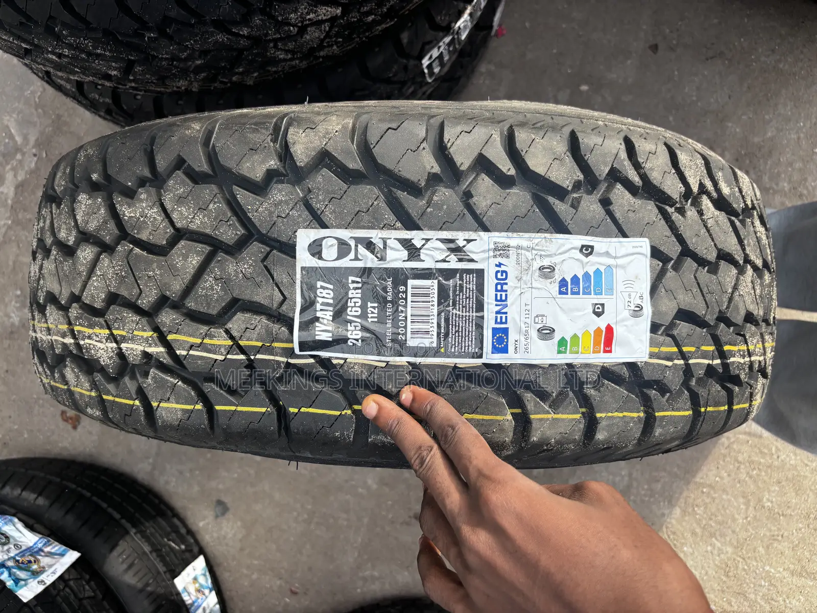 Brand New 265/65r17 Onyx Tyre Available Warranty 