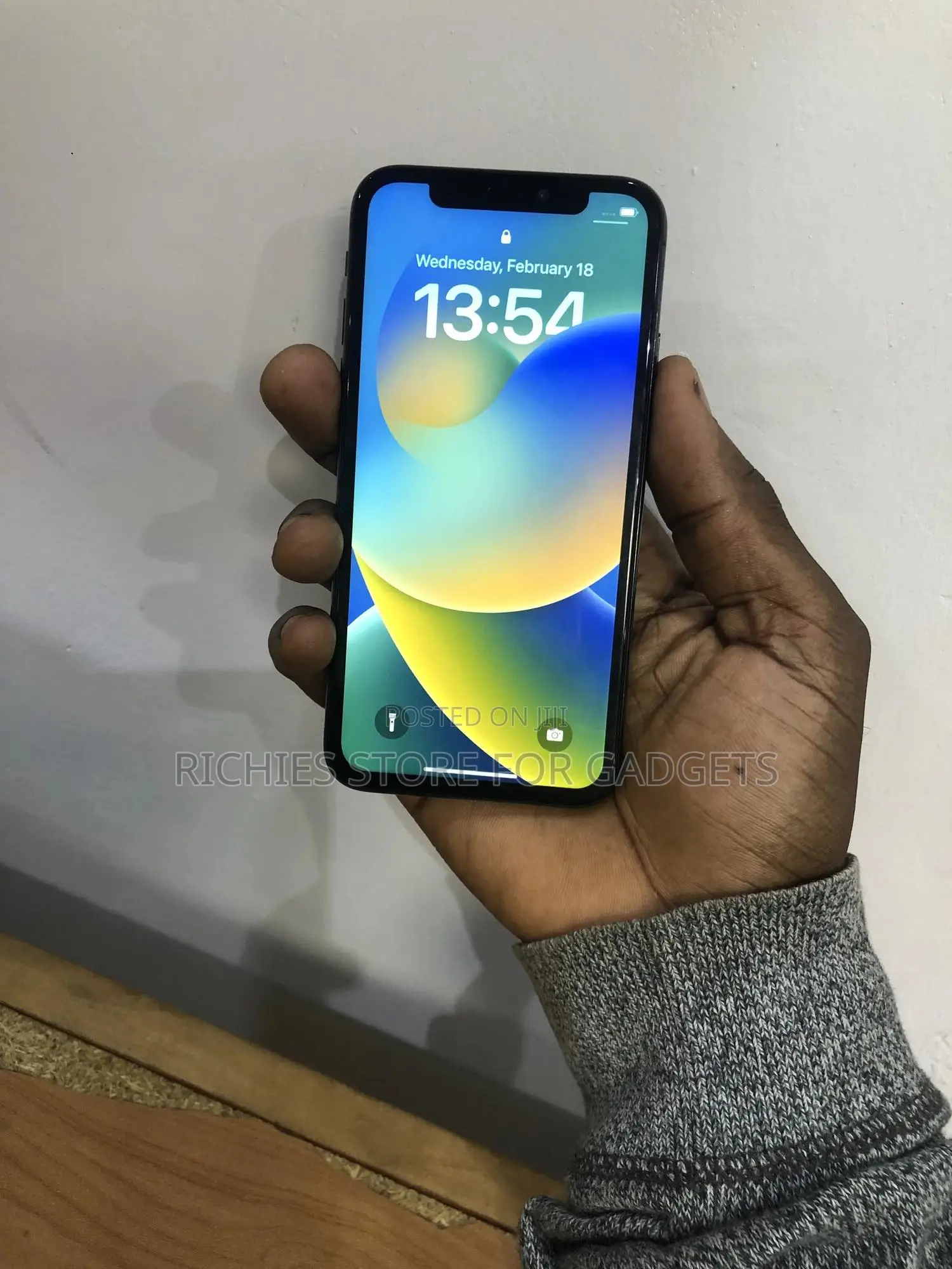 Apple iPhone X 64 GB Black