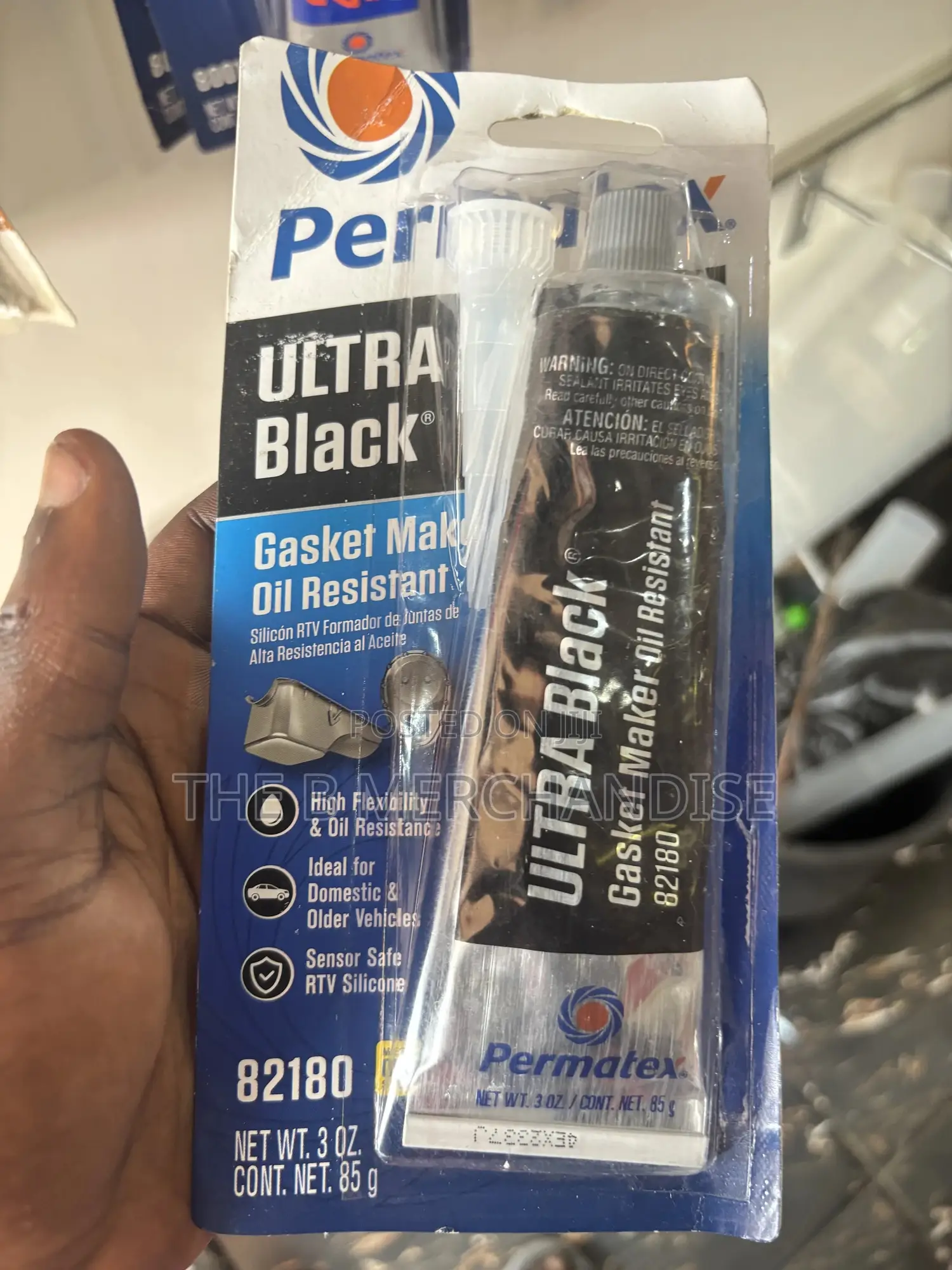 Ultra Black RTV Silicone Gasket Maker Oil Resistant