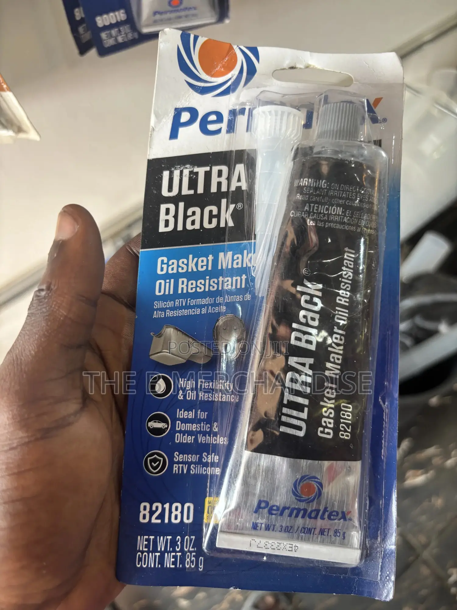 Ultra Black RTV Silicone Gasket Maker Oil Resistant