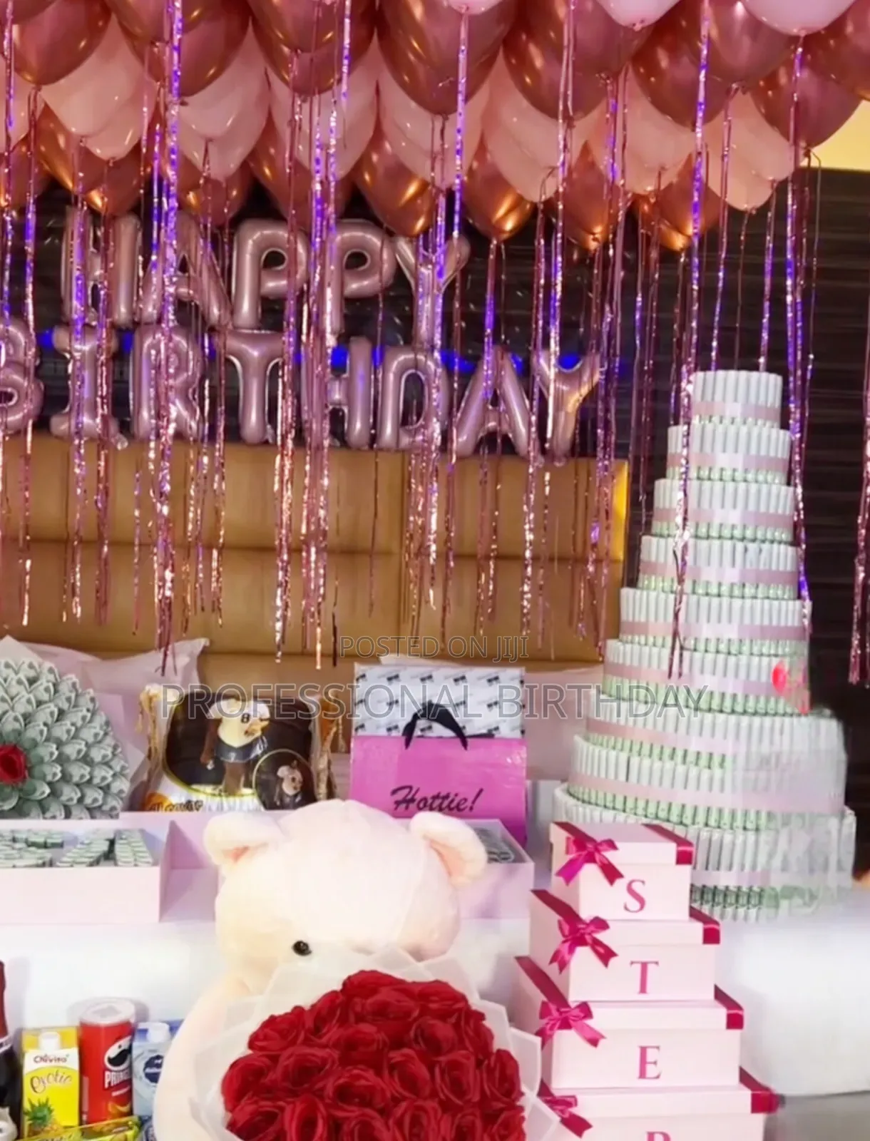 Surprise Balloon Room Decor Lagos Hotel