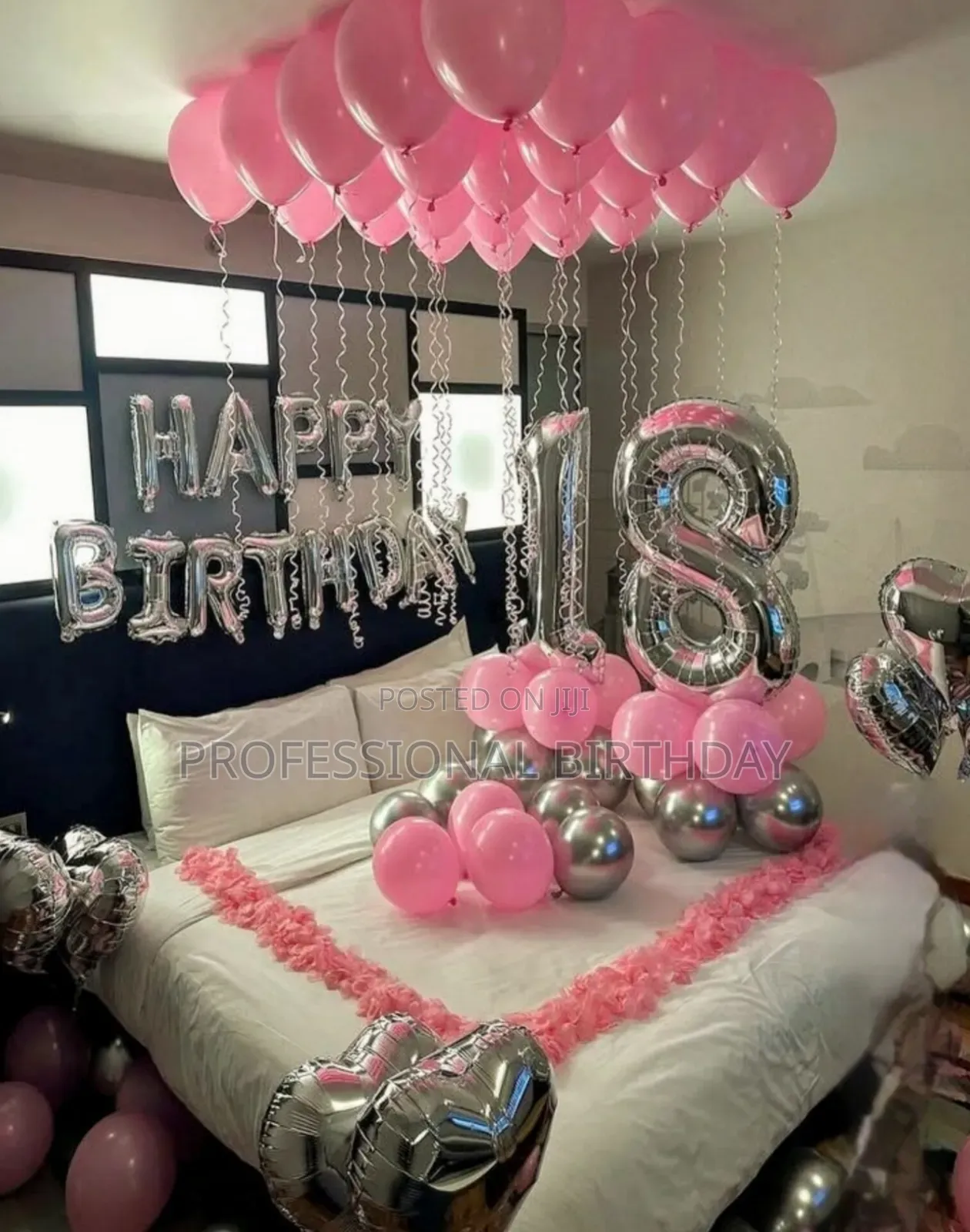 Surprise Balloon Room Decor Lagos Hotel