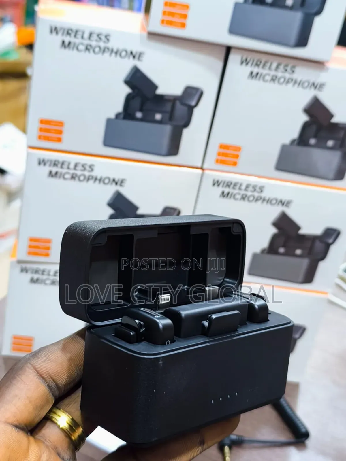 M15 Mini Wireless 3in1 Microphone for Phone ,Camera Ai Anc Magnetic