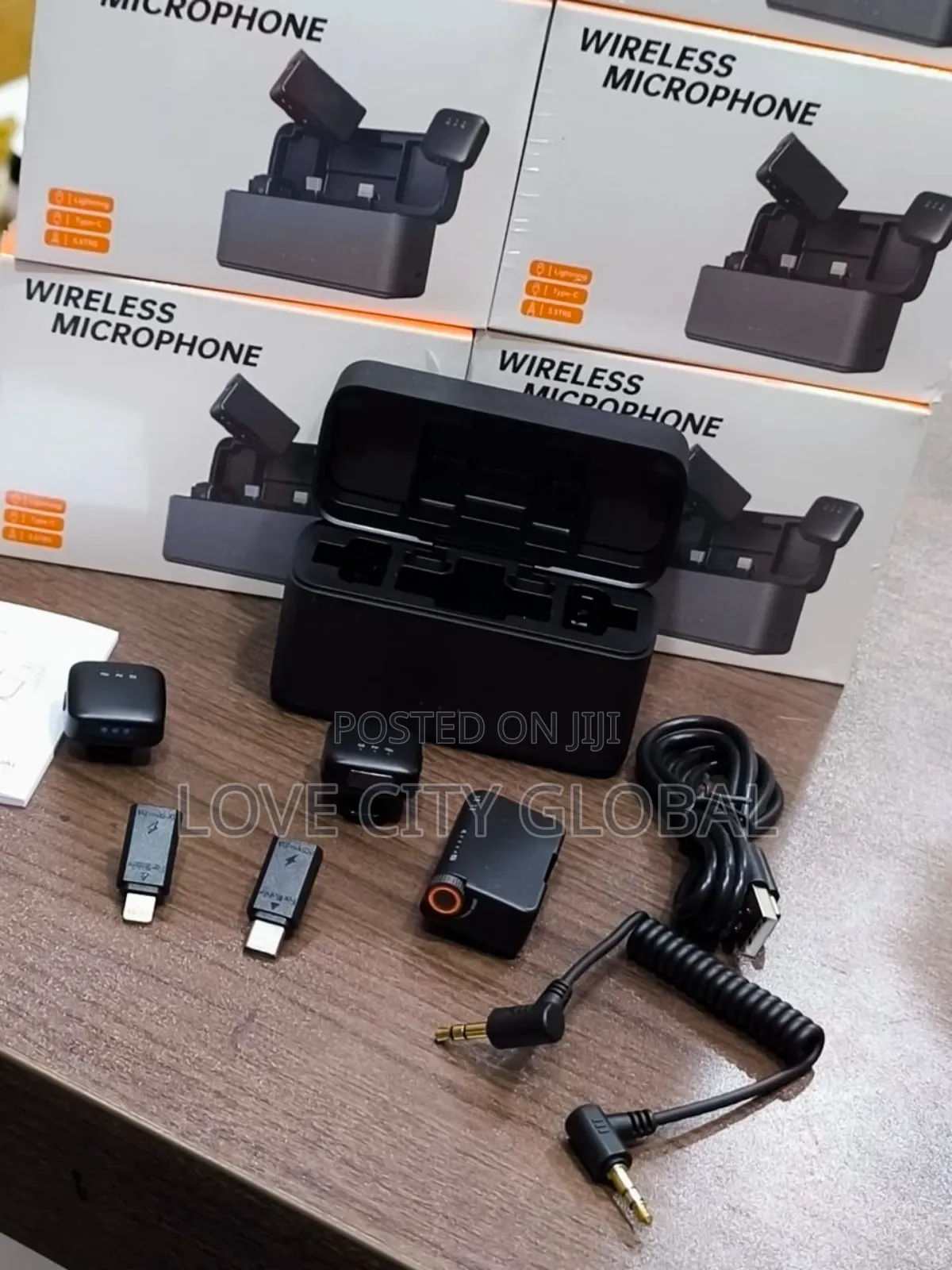 M15 Mini Wireless 3in1 Microphone for Phone ,Camera Ai Anc Magnetic