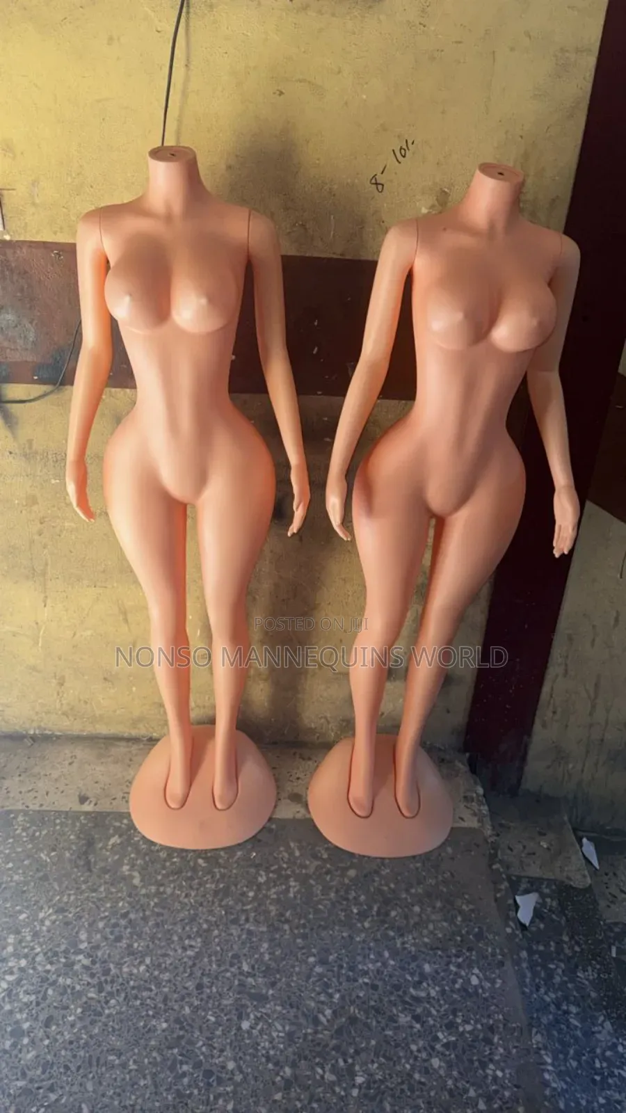 Size 12 Headless Big Bum Bum Female Plastic Dummy