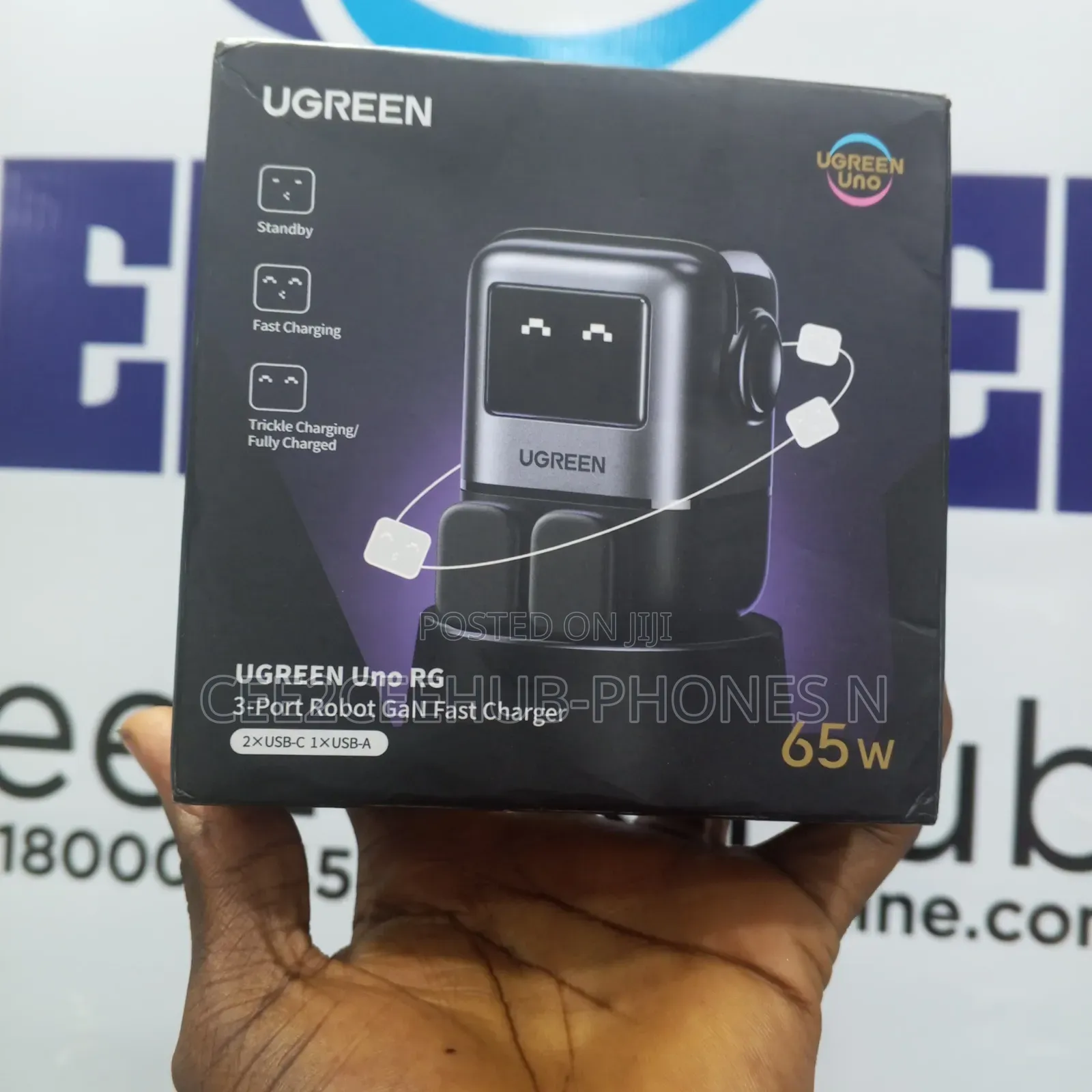 Ugreen Uno Rg 65w Fast Gan Fast Charger