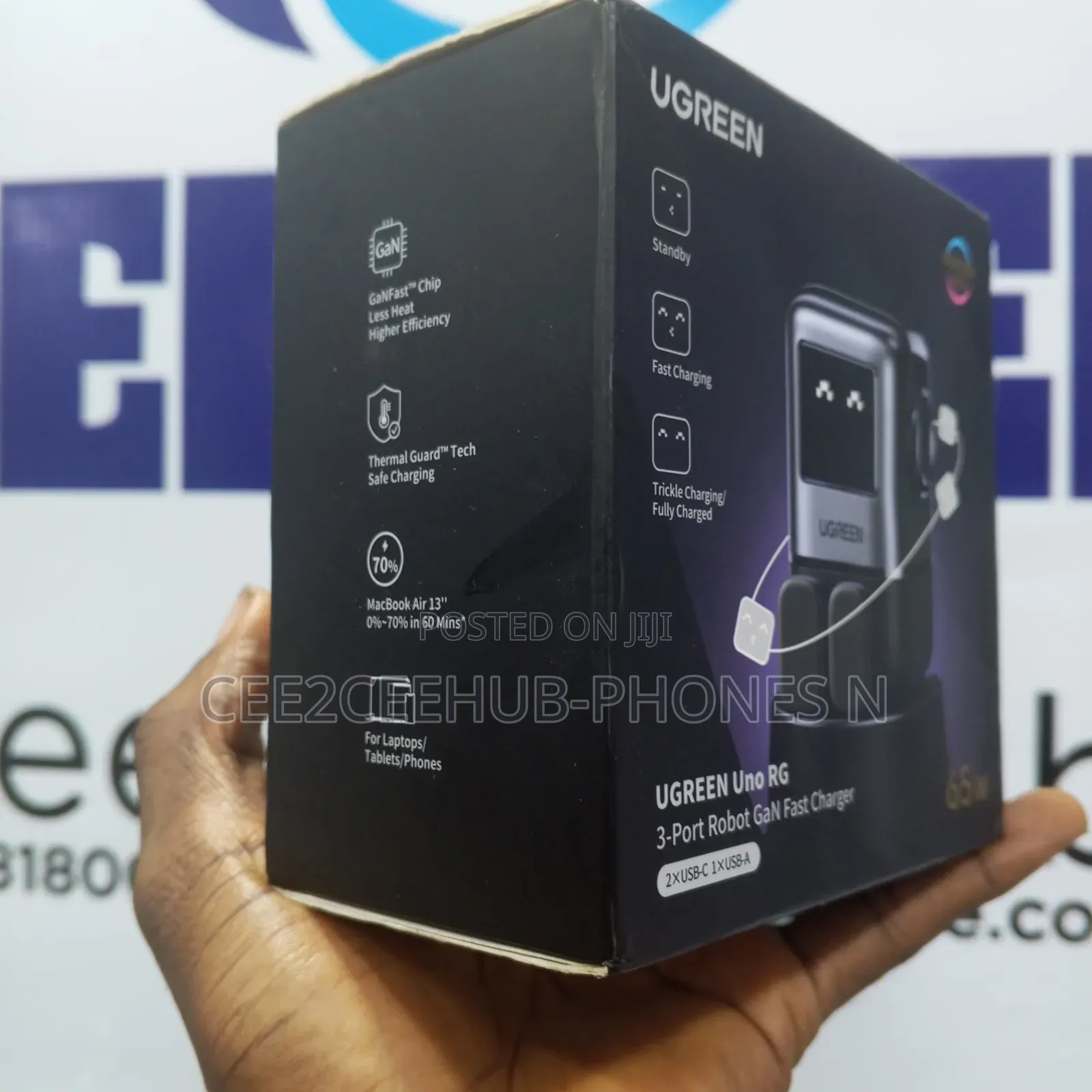 Ugreen Uno Rg 65w Fast Gan Fast Charger