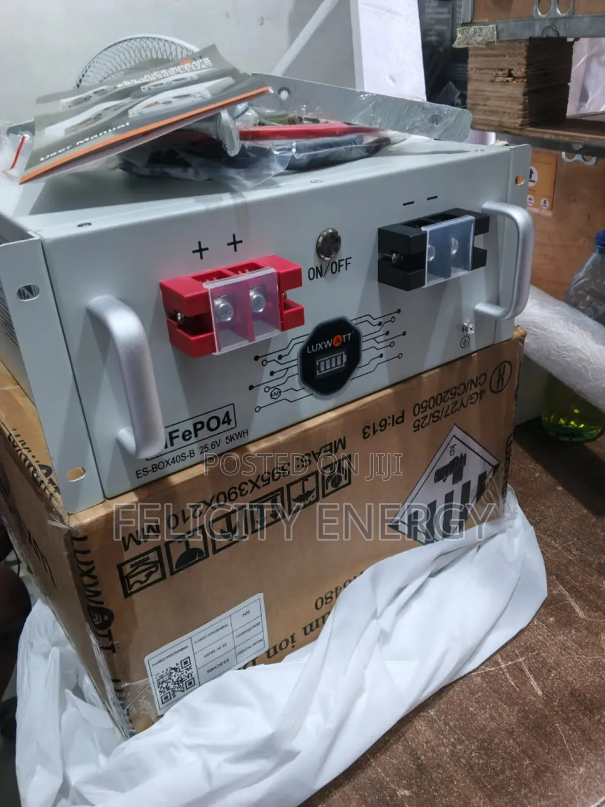 Luxxwatt Lithium Battery 5kwh 24v